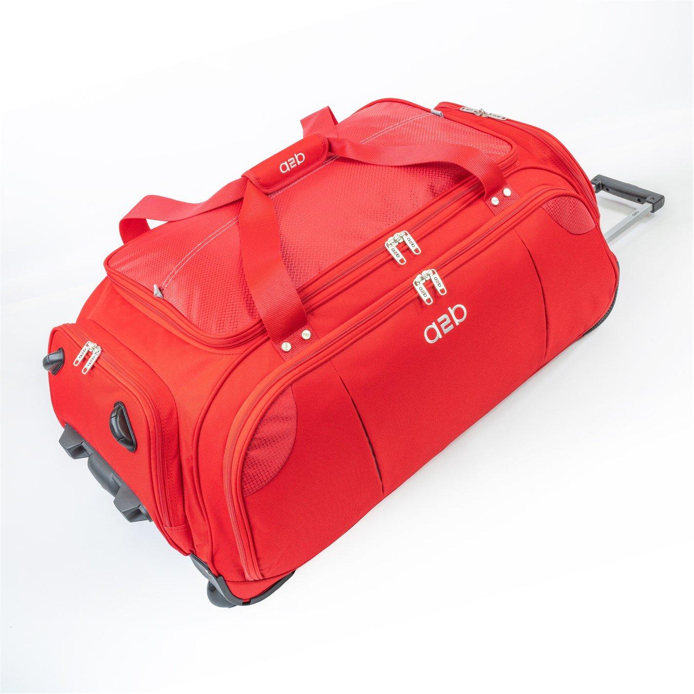 Quest 95.3L Wheeled Holdall Roller Duffel Bag
