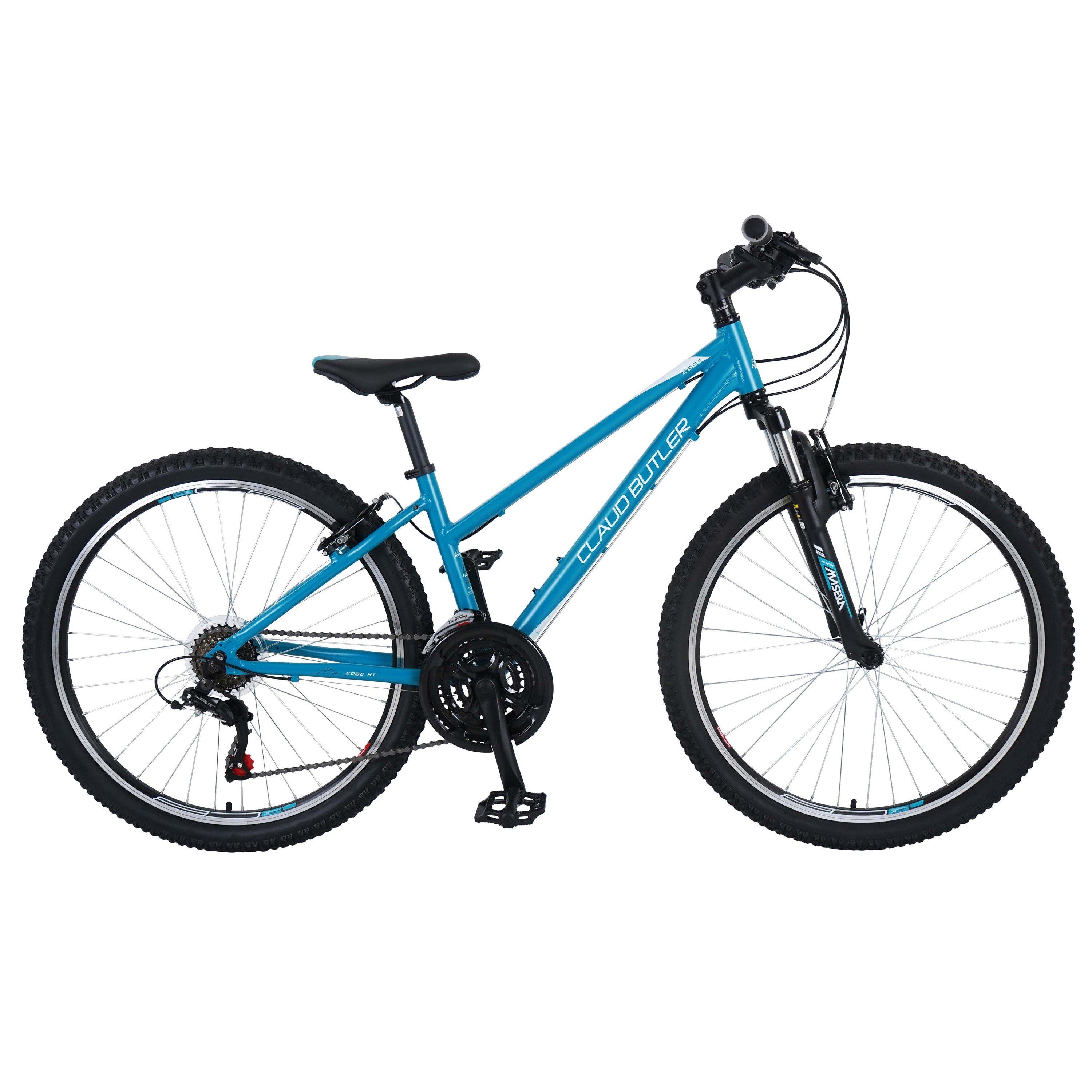 Light Blue - Claud Butler - Claud Butler Edge HT Low Step Mountain Bike - 1