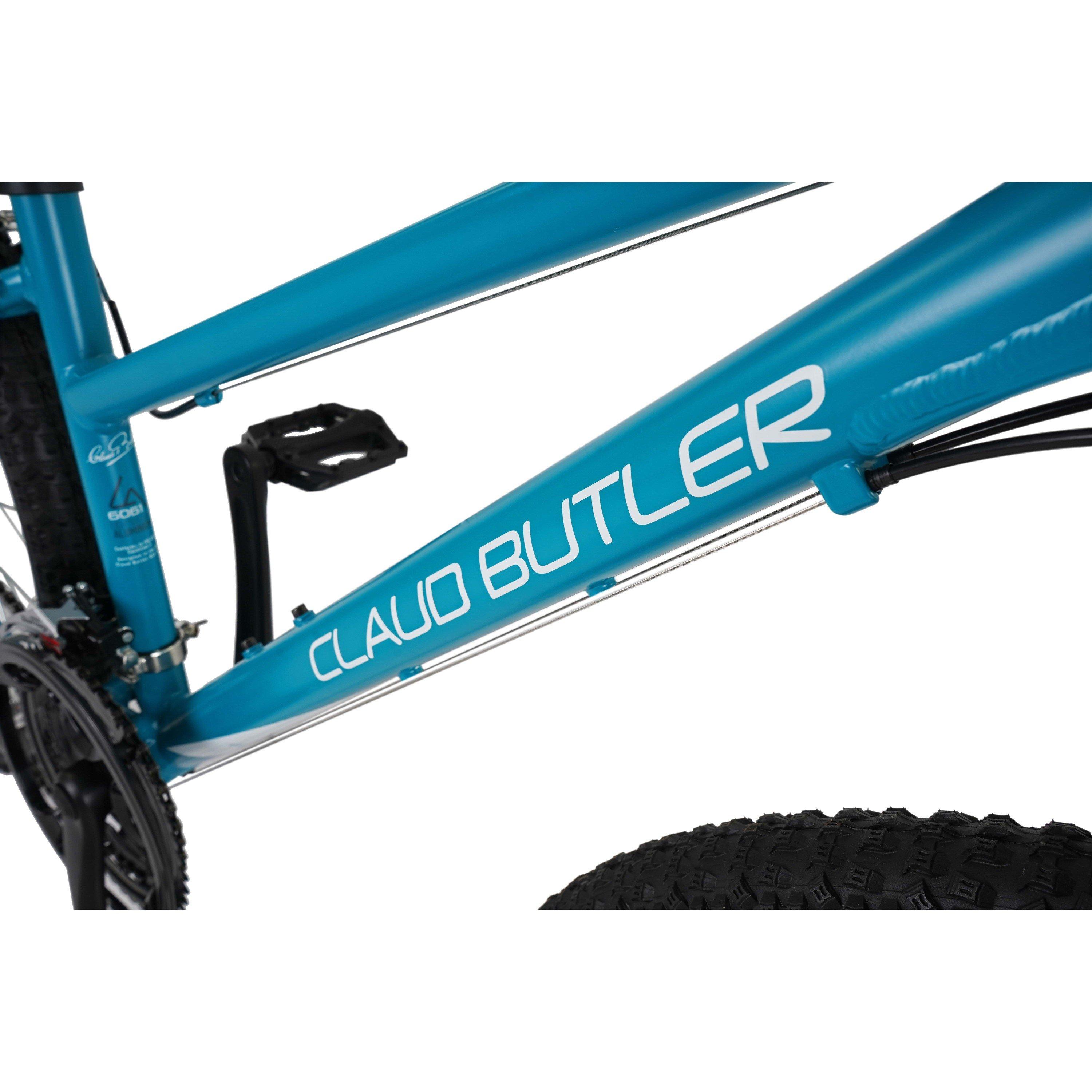 Light Blue - Claud Butler - Claud Butler Edge HT Low Step Mountain Bike - 4
