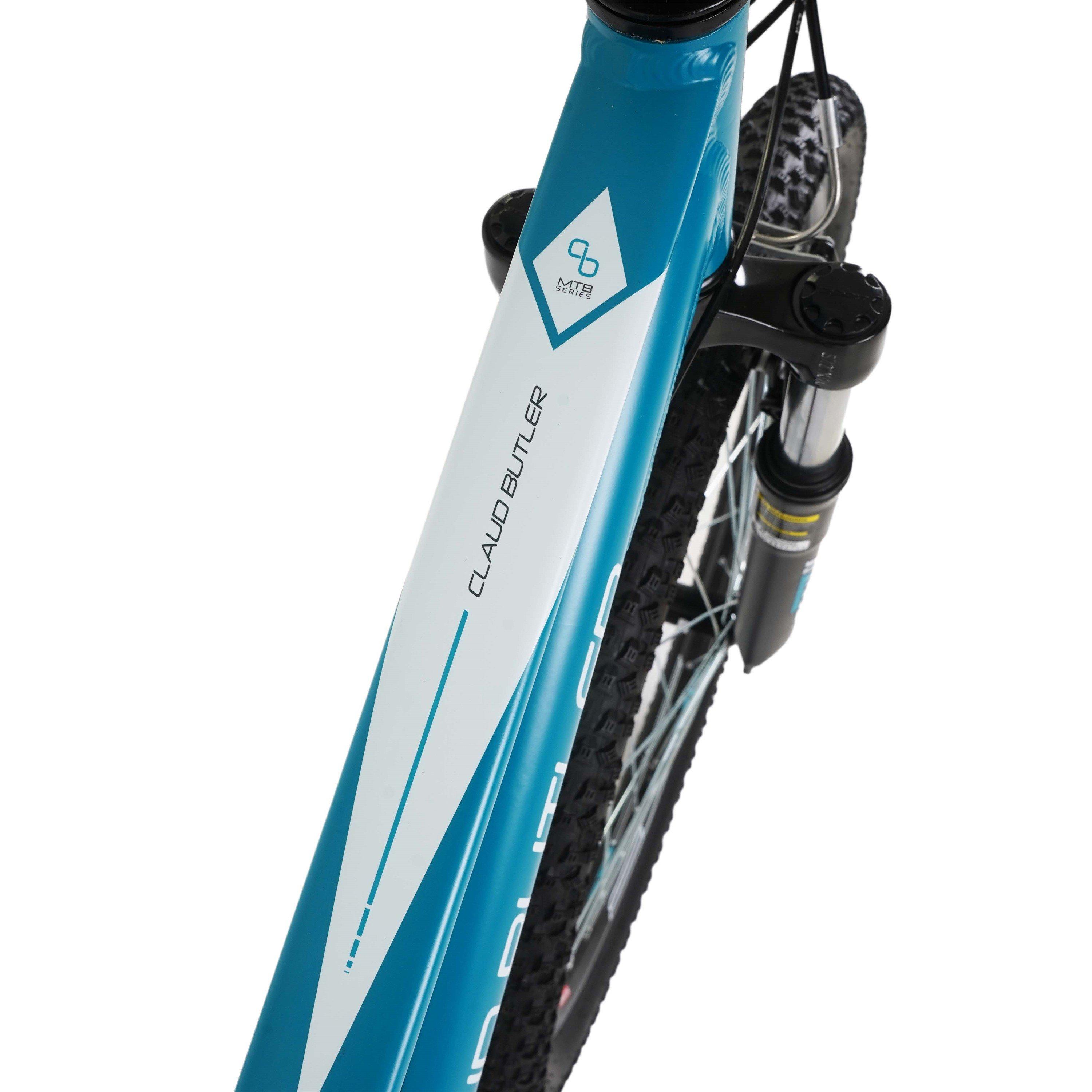 Light Blue - Claud Butler - Claud Butler Edge HT Low Step Mountain Bike - 5