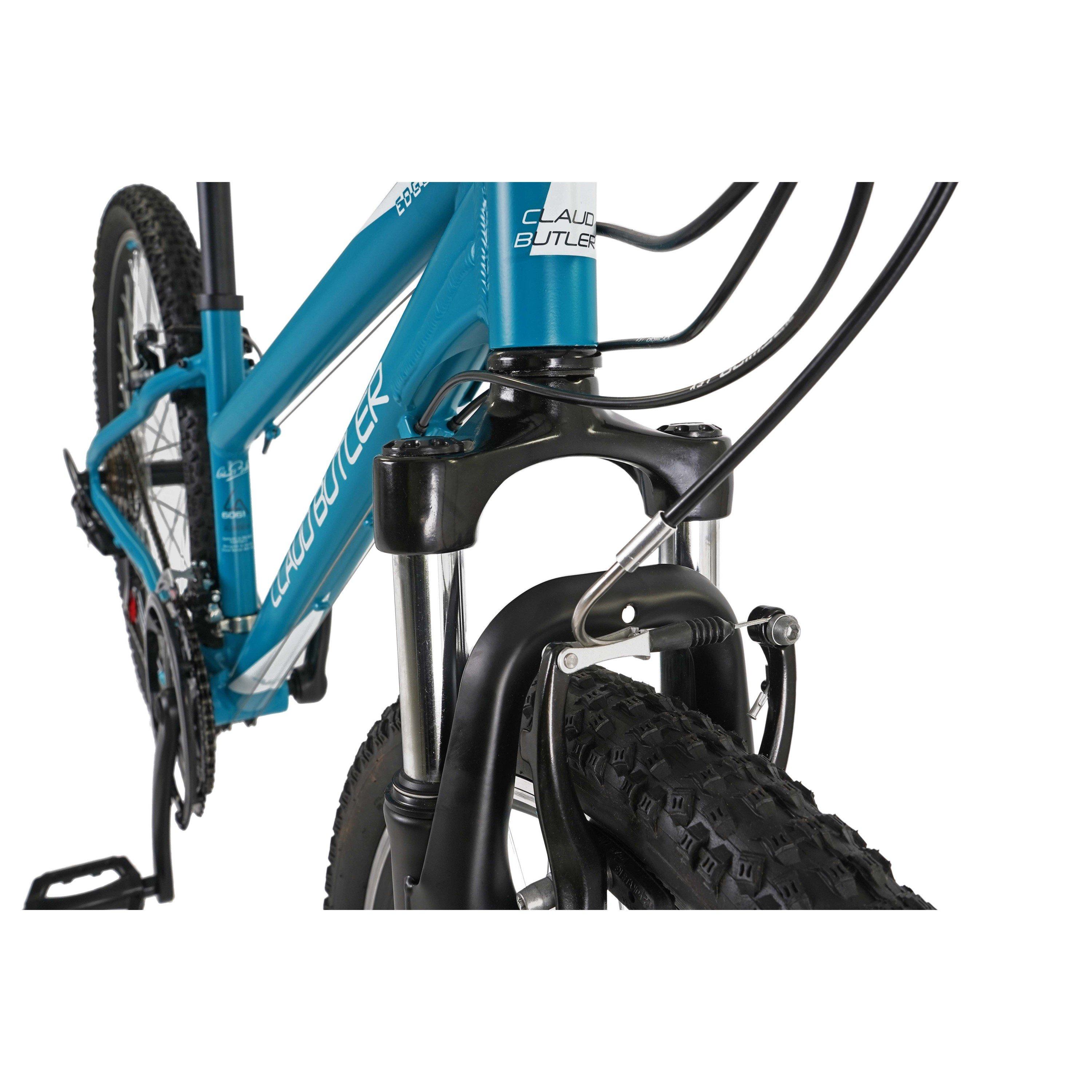 Light Blue - Claud Butler - Claud Butler Edge HT Low Step Mountain Bike - 9