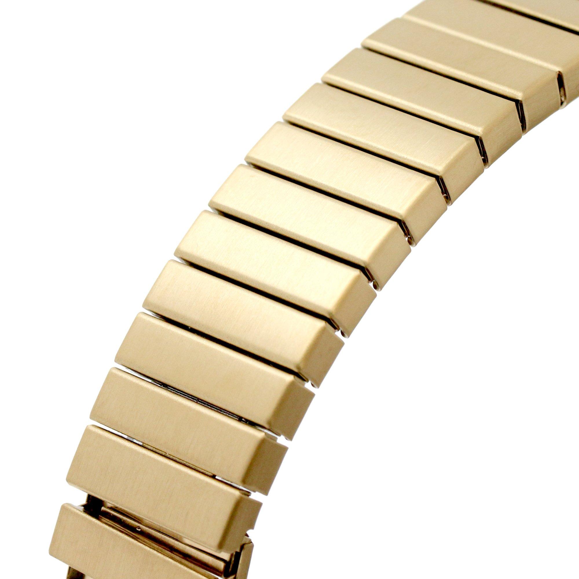 Bleu et Or - Timex - Q Timex Celestial 36mm Blue Expansion Band Watch - 8