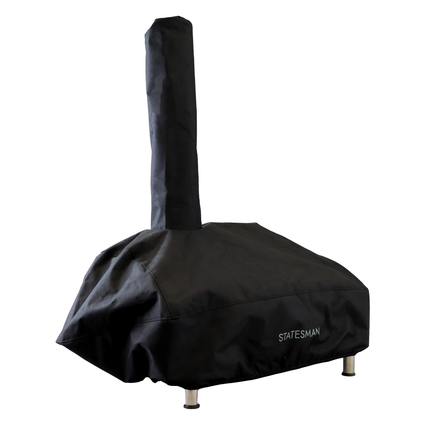 Stainless Steel - Statesman - SKPO0W13SS 13 INCH WOOD PIZZA OVEN - 3