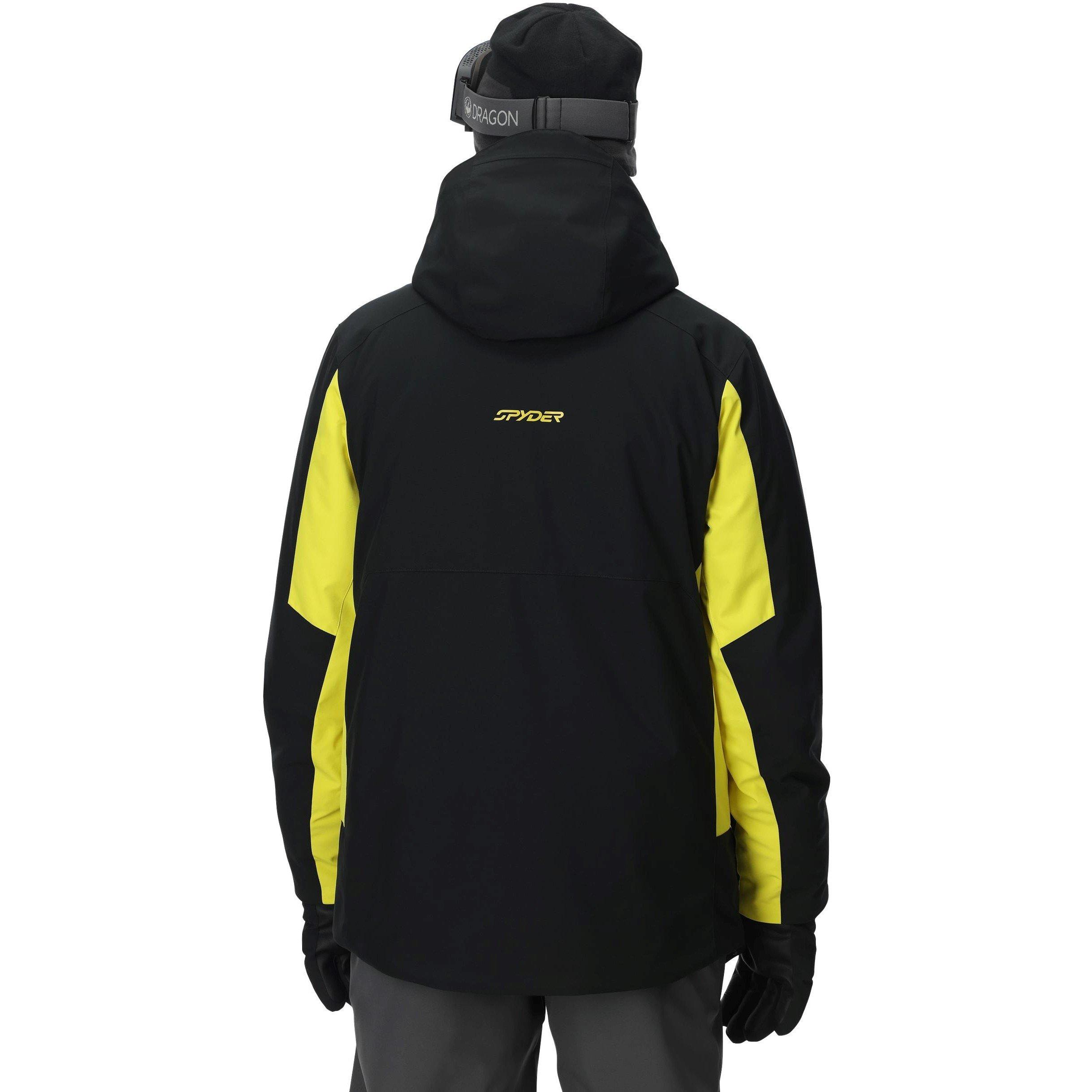 Zwart/Limoen - Spyder - Vertex Ski Jacket - 2