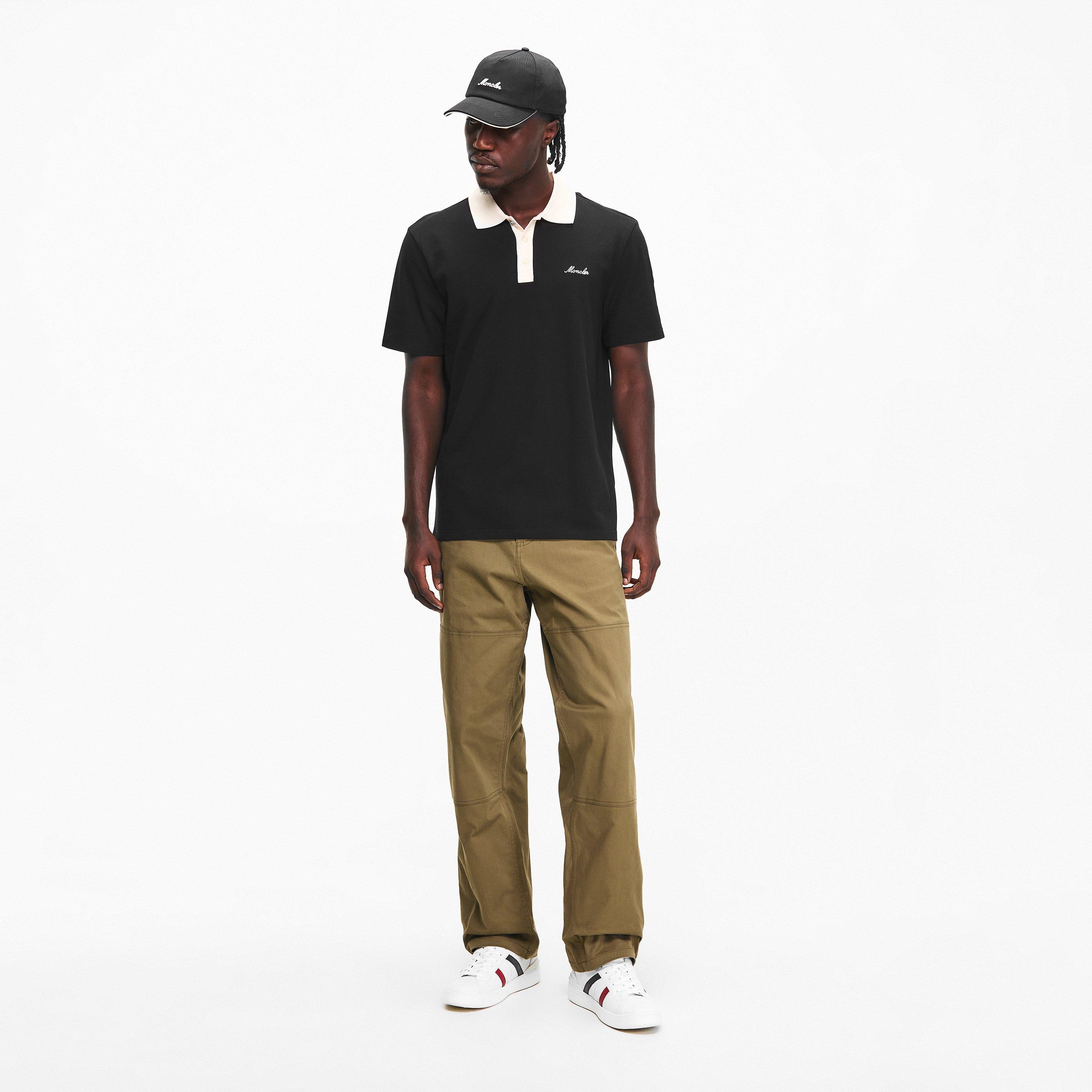 Black 999 - Moncler - Men's Logo Baseball Cap - 5