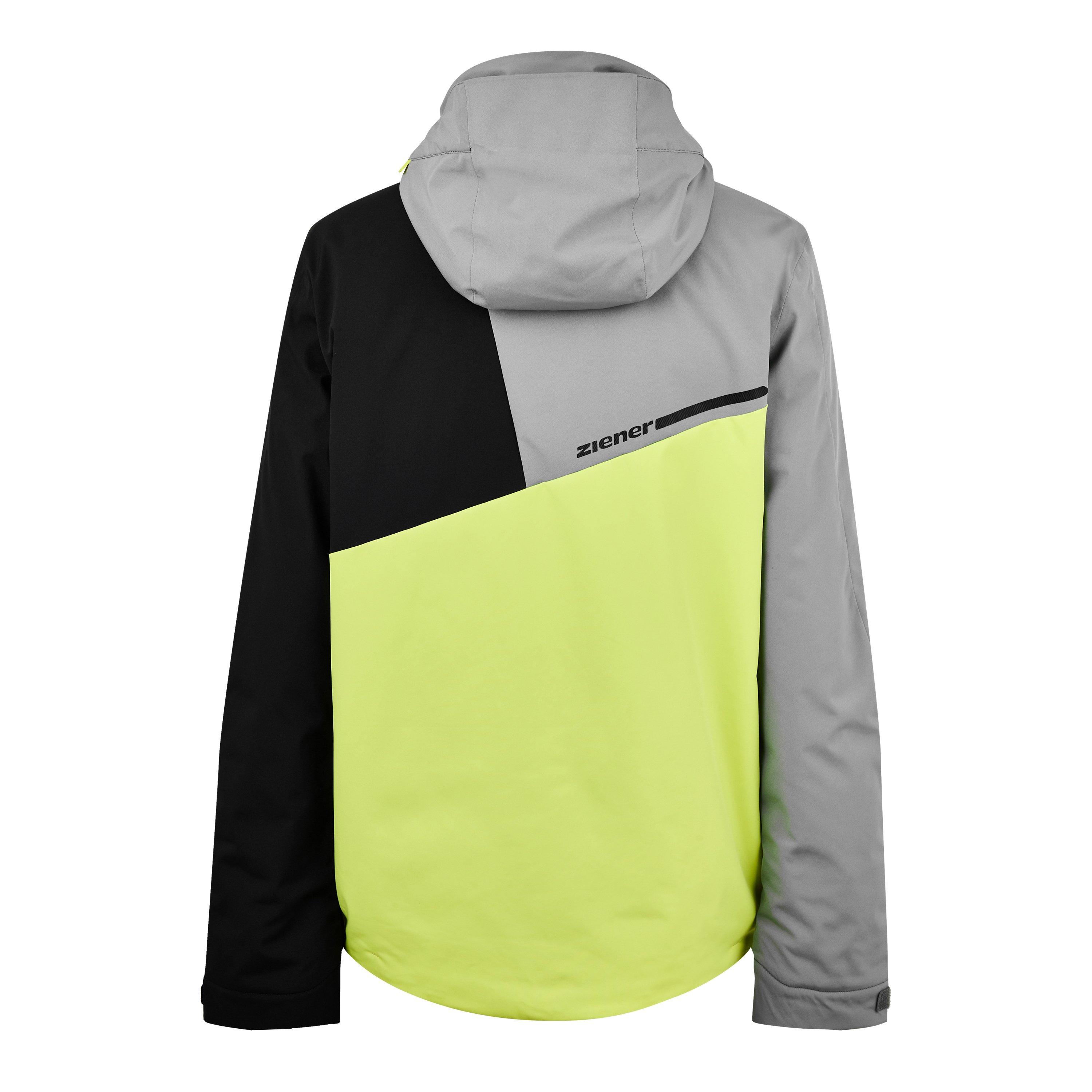 Gelb - Ziener - Men's Timpa Weather-Resistant Ski Jacket - 2