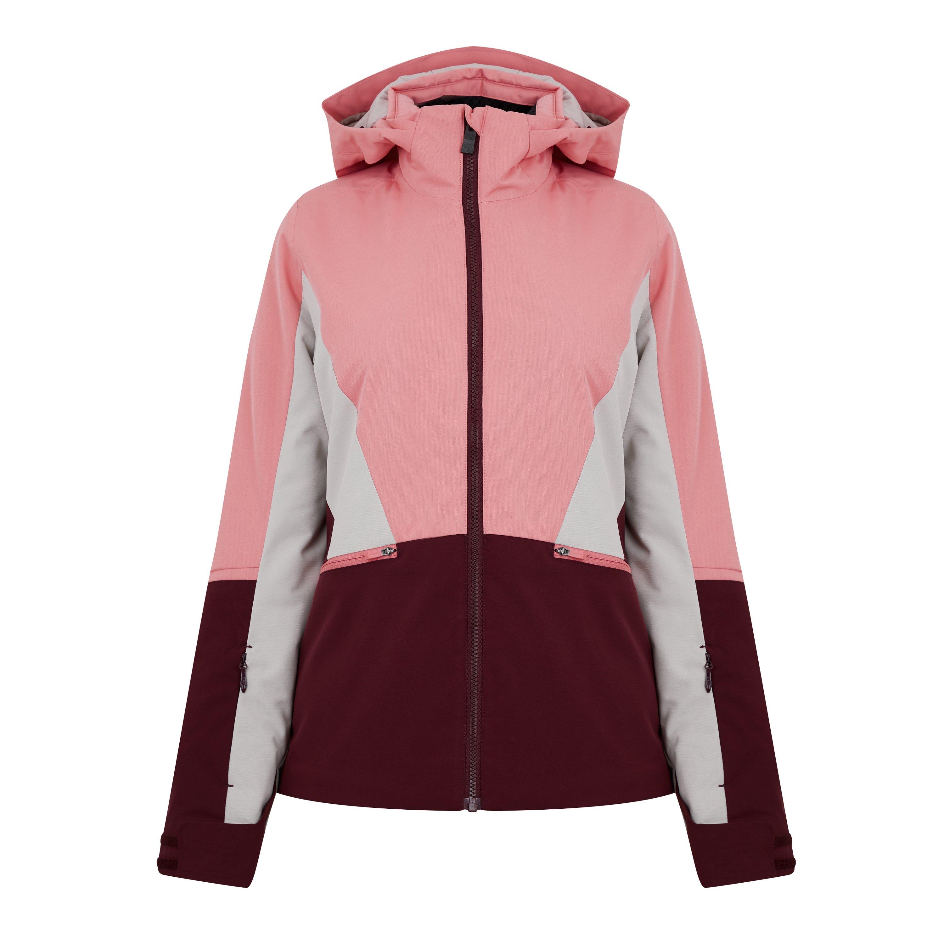 Ziener Women's Taimi Weather-Resistant Ski Jacket - Pink - 8 (XS)