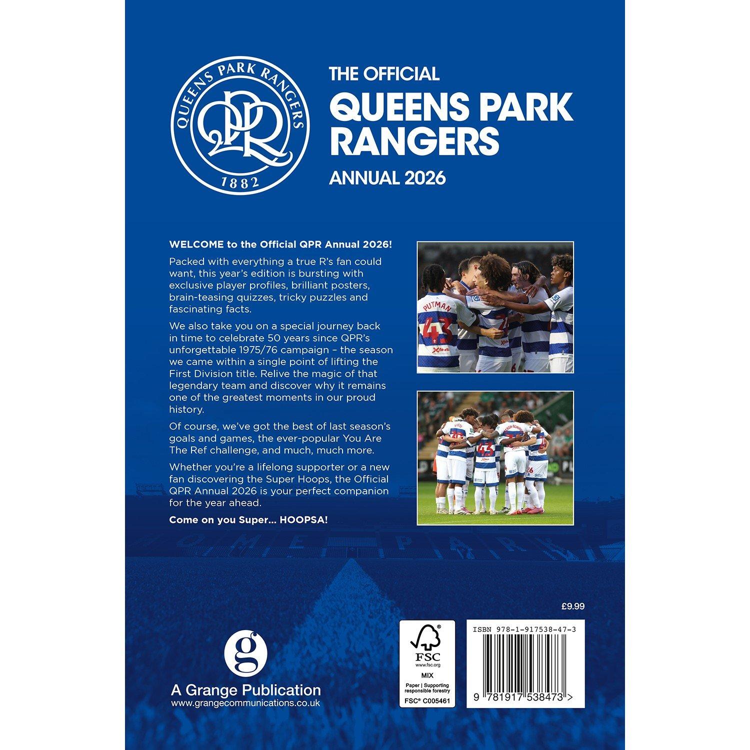 Multi - Queens Park Rangers FC - Queens Park Rangers Annual 2026 - 2