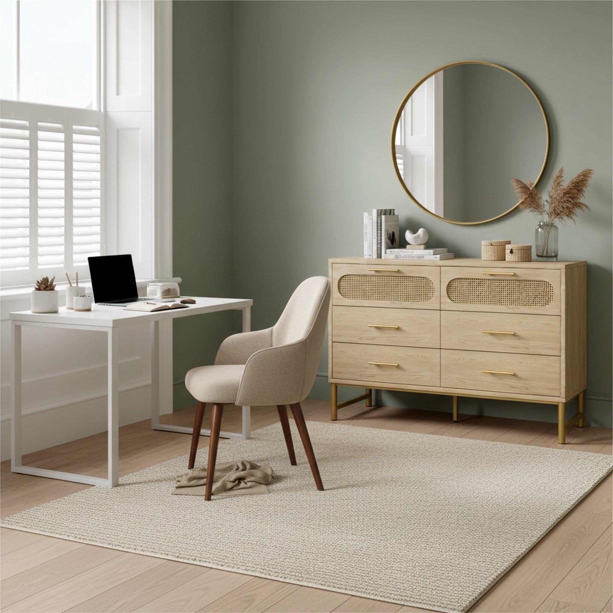Beige - Urban Meuble - Modern Sideboard Beige Style Ample Storage - 4
