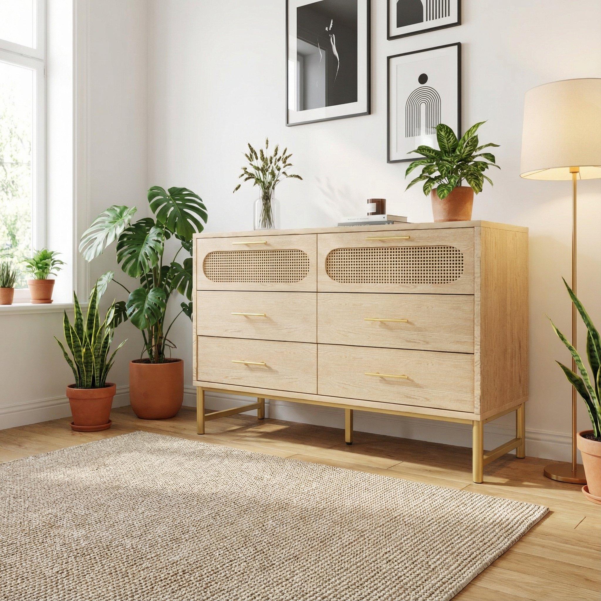 Urban Meuble  Modern Chest Of Drawers Beige