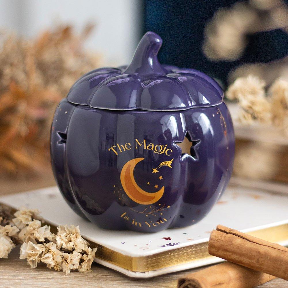 Blue - Something Different - The Magic Is in You Pumpkin Oil Burner - 1