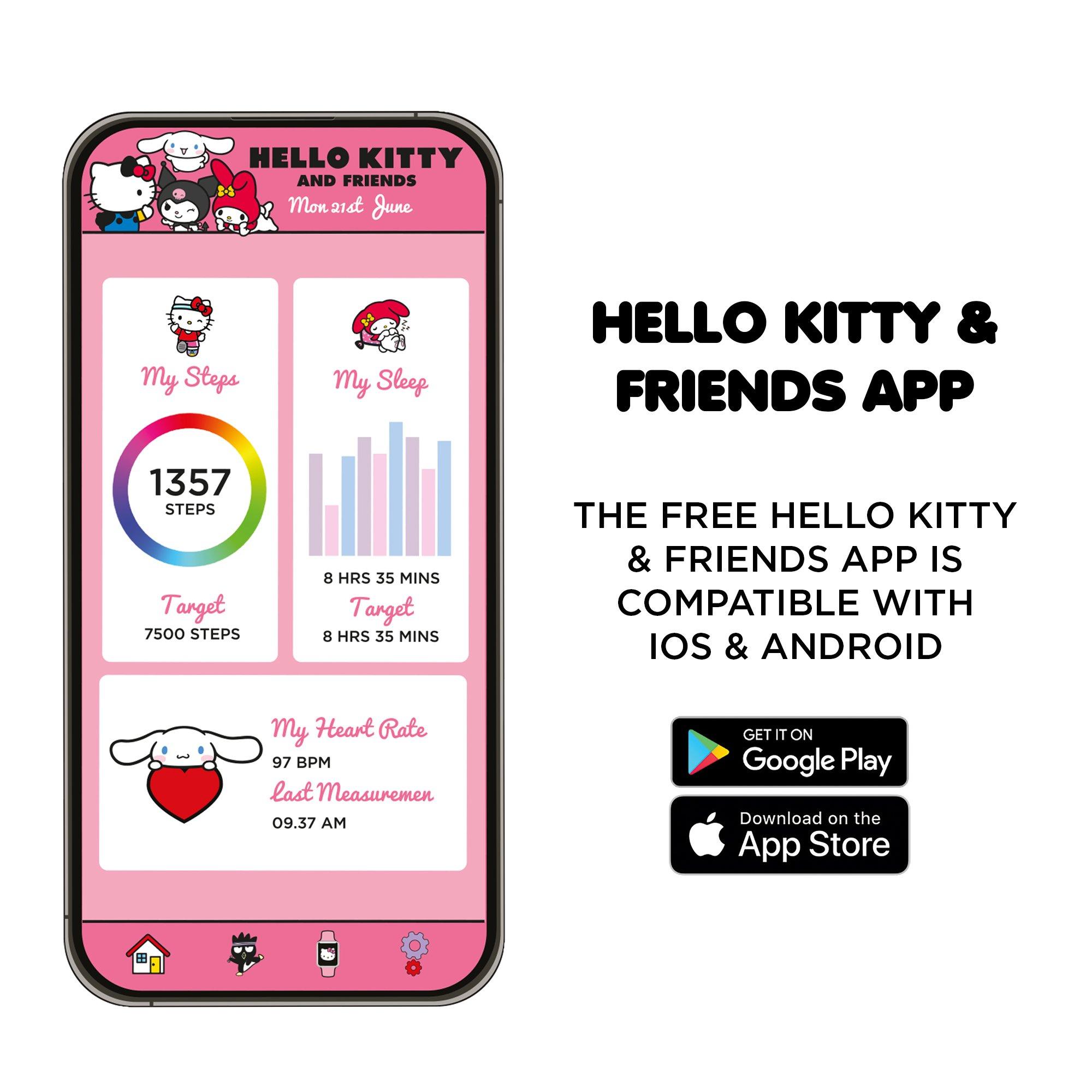 Pink - Hello Kitty - Hello Kitty & Friends Pink Smart Watch - 5
