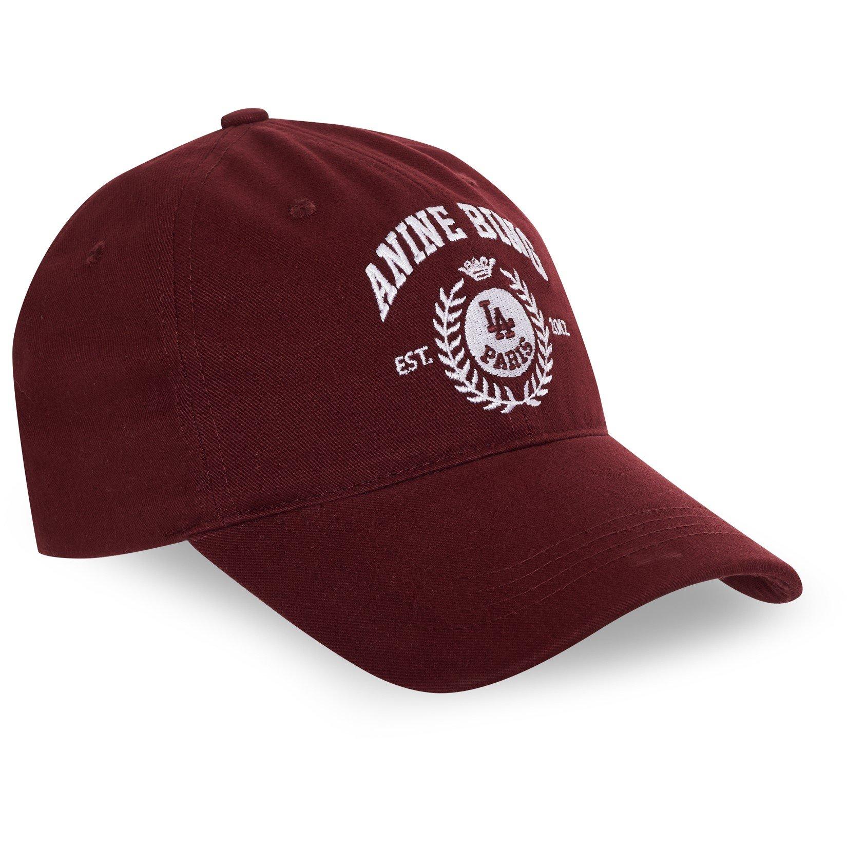 Burgundy - Anine Bing - Women's Jeremy Cap Baseball - 2