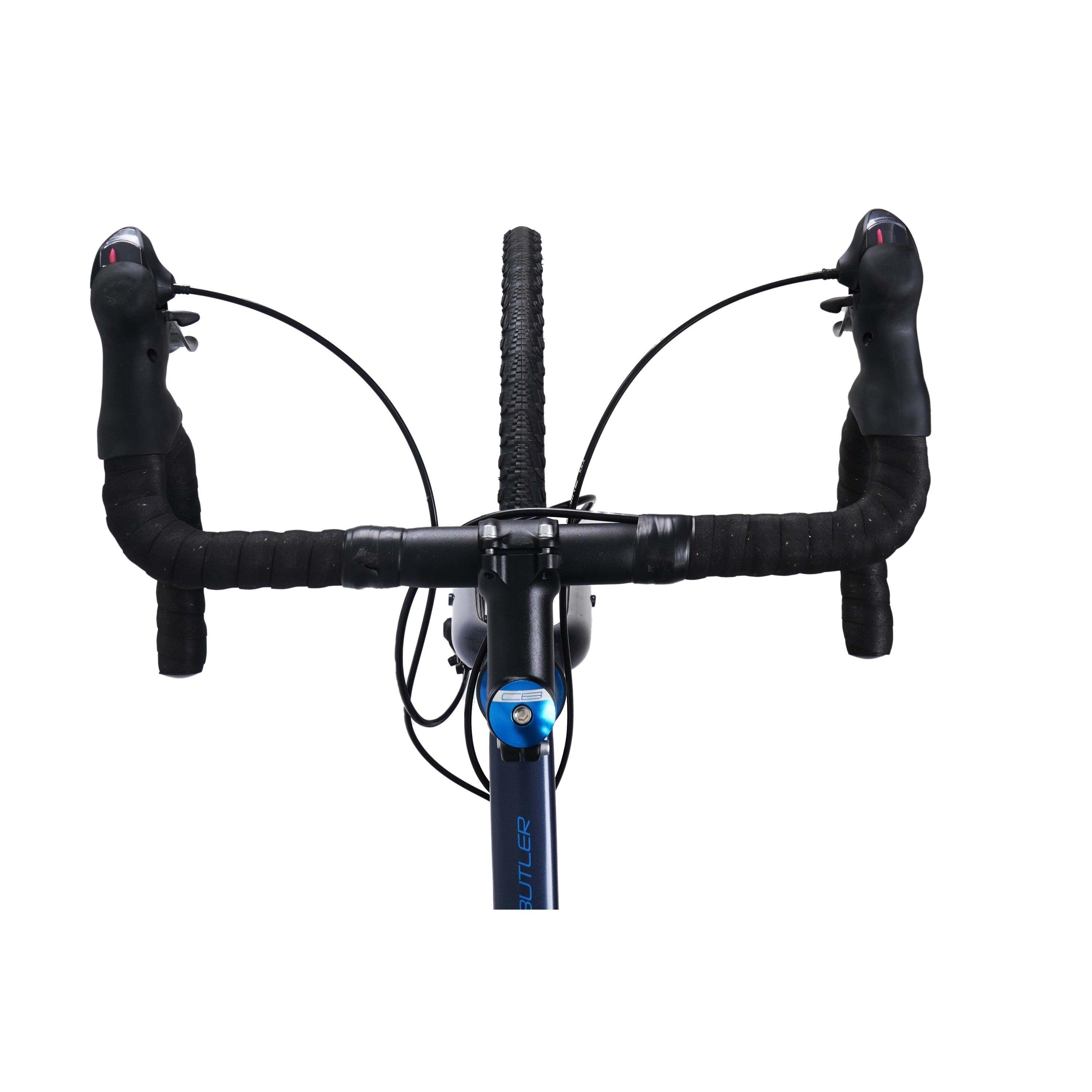 Blue - Claud Butler - Claud Butler Primal Gravel Bike - 6