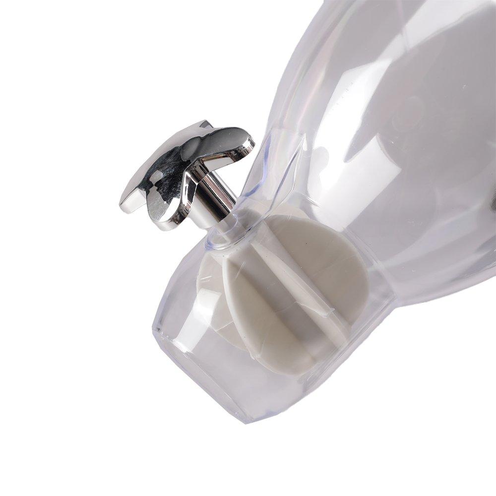 Black - LIFE IDEAS - Modern Food Dispenser Cereal Containers Storage - 7