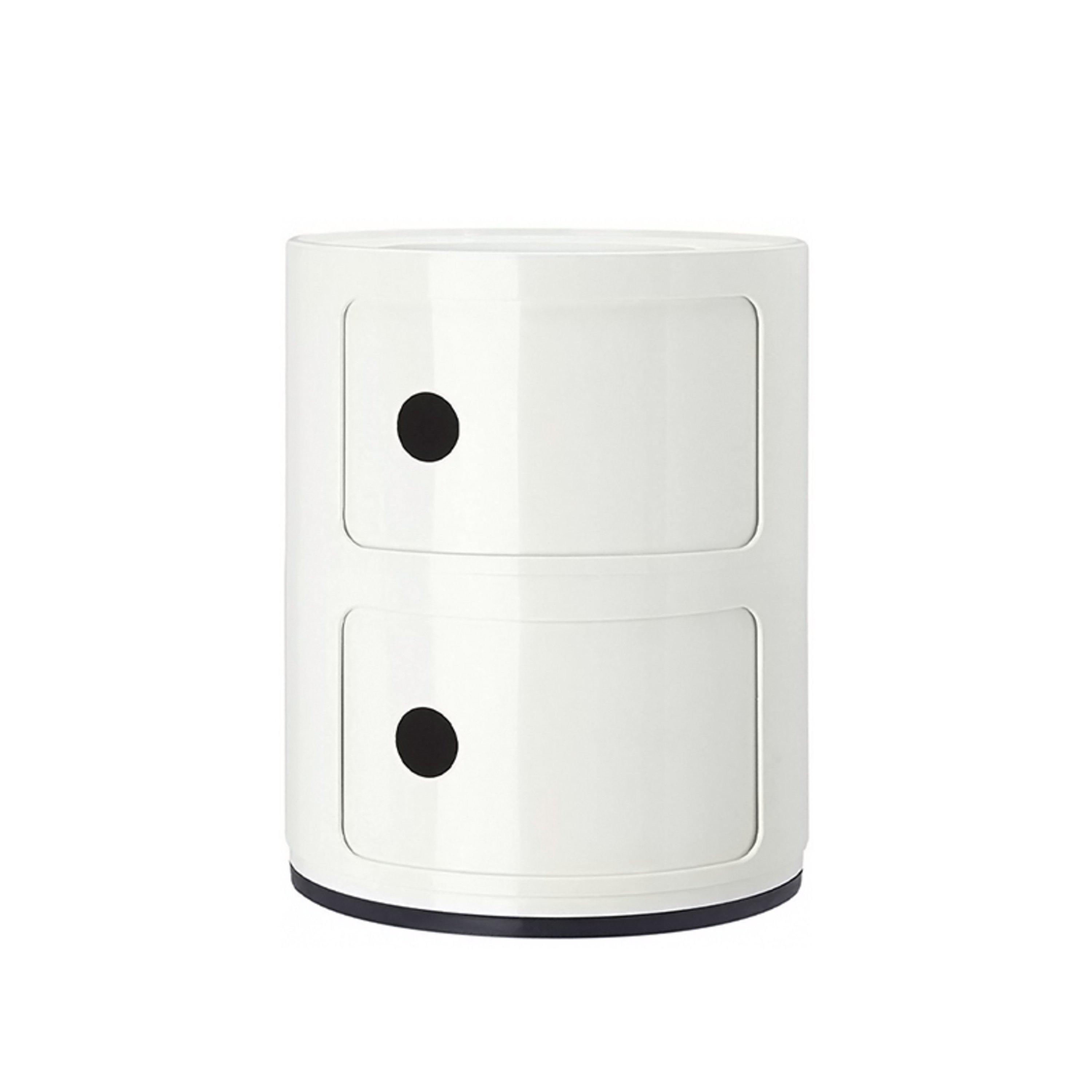 Beige - LIFE IDEAS - Cylindrical Multi-Tier Plastic Drawer Unit - 2