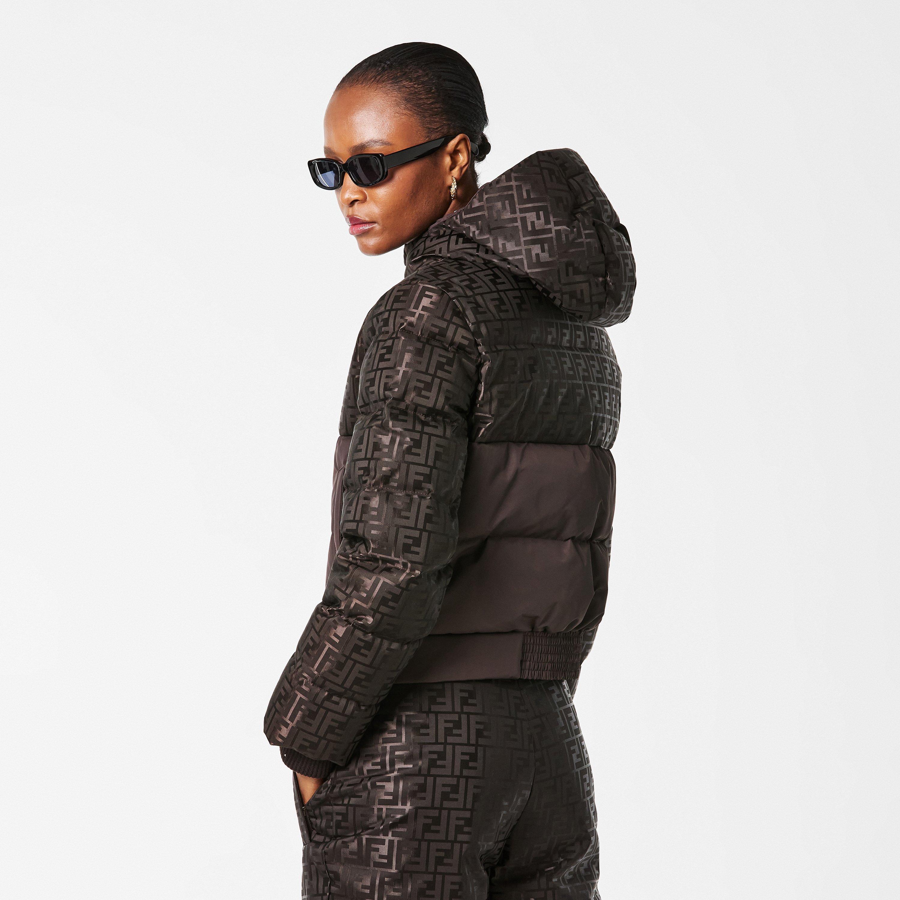 Dark Brown - Fendi - Women's Ski Jacket - 4