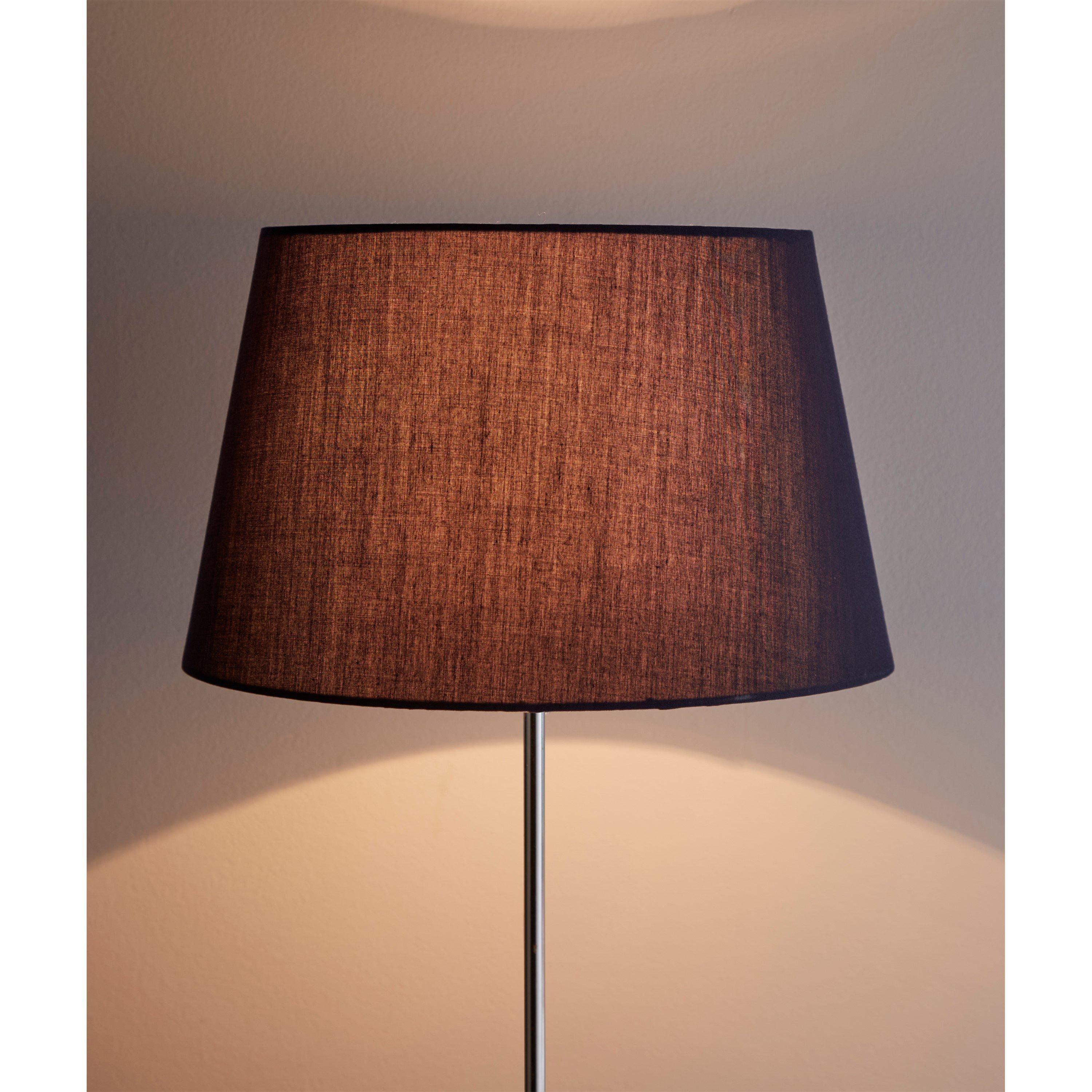 Navy - K Living - 14 Inch Navy Tapered Drum Light Shade - 4