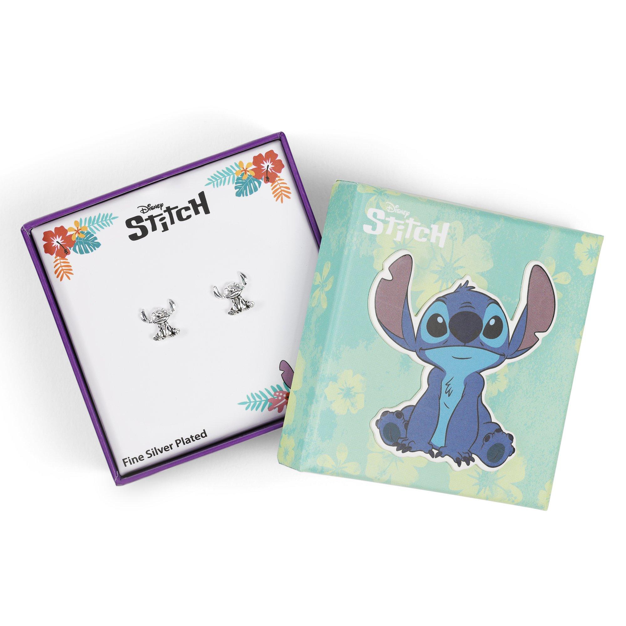 Gold - Disney Stitch - Stitch silver plated Stitch stud earrings - 4
