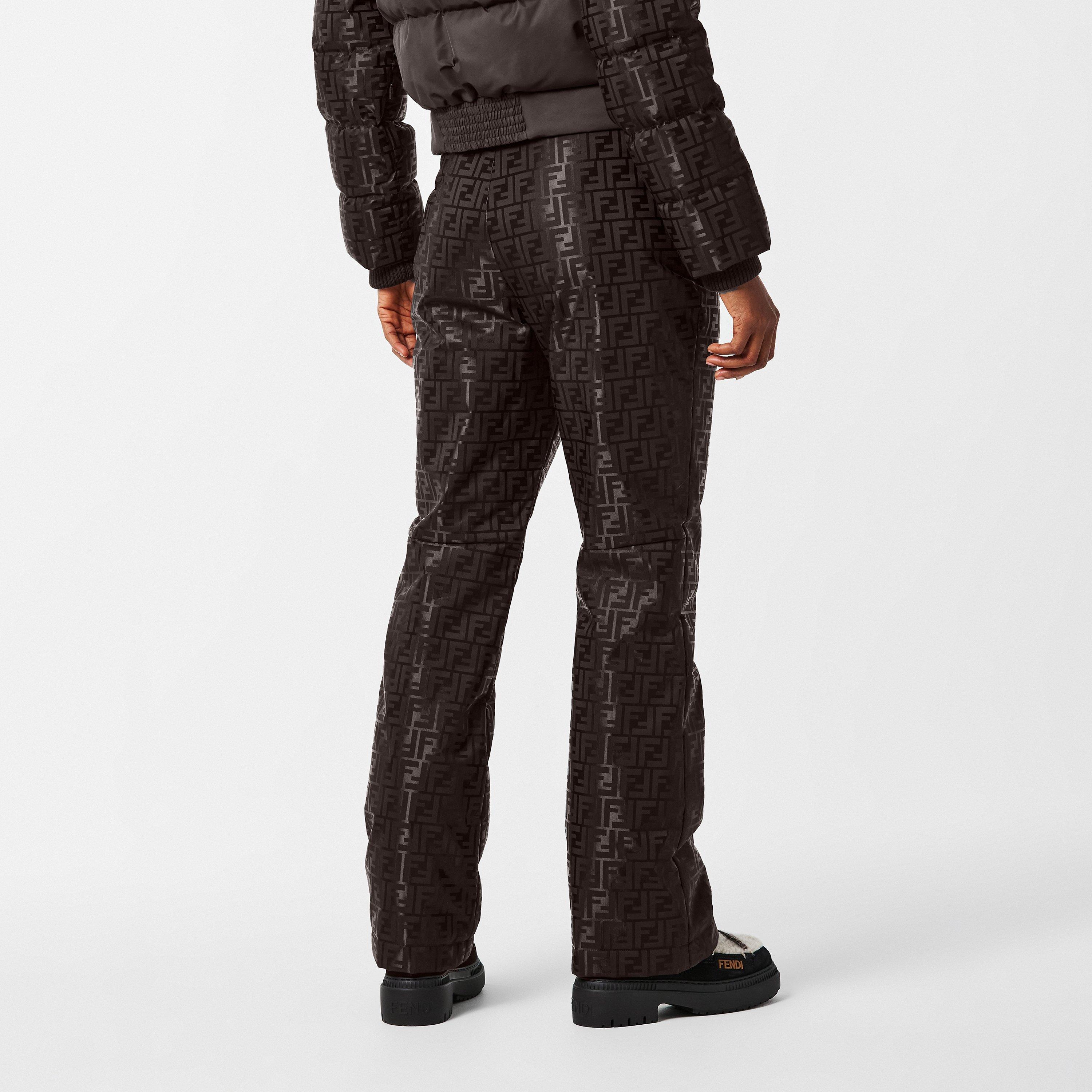 Dark Brown - Fendi - Women's Ski Trousers - 4