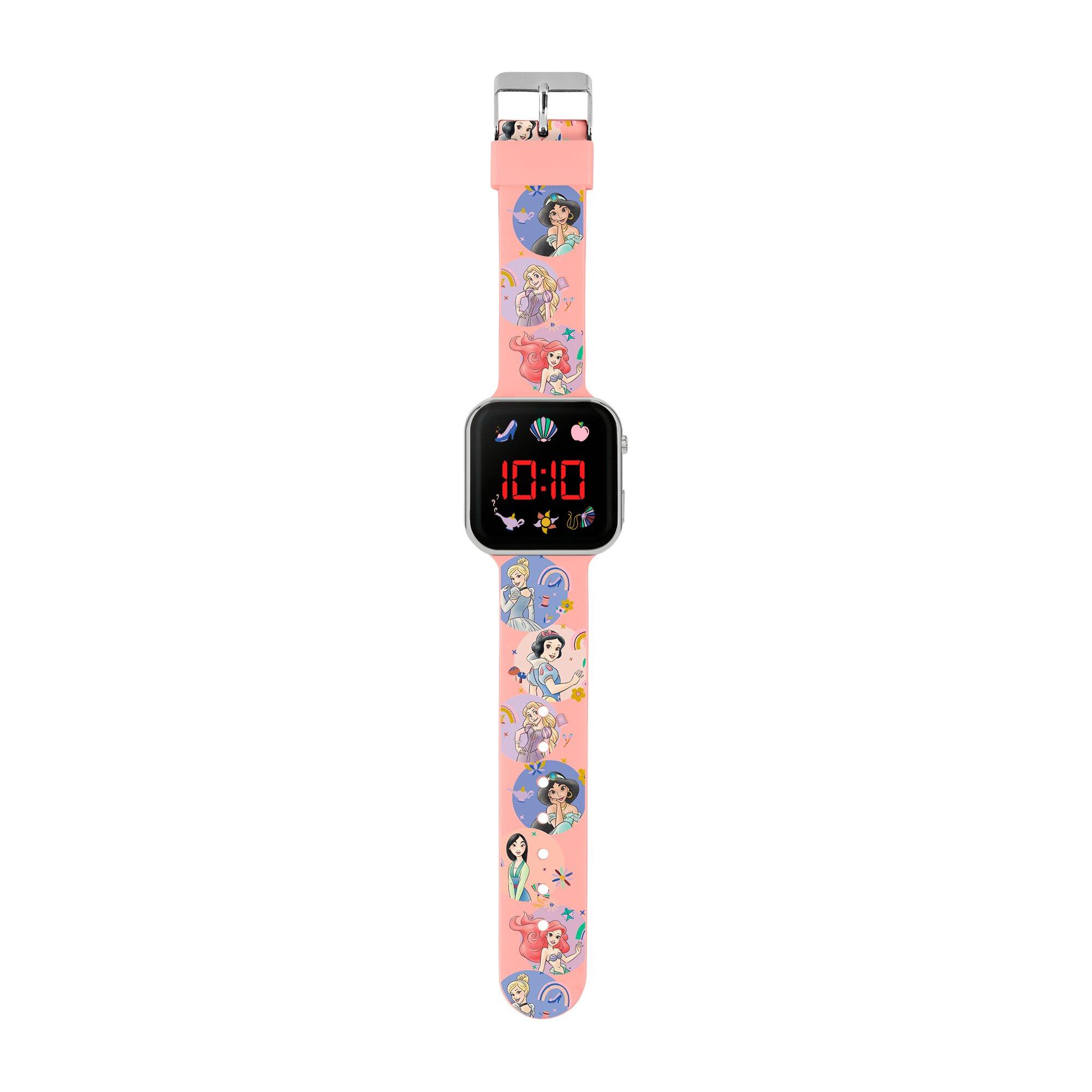 Pink - Disney - Disney Princess LED Silicone Watch - 2