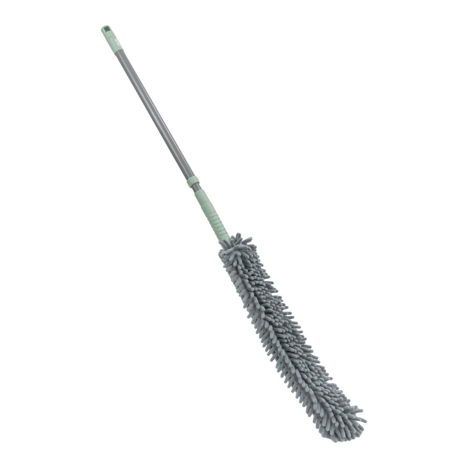 Grey - JVL - JVL Extendable Flexible Duster - Grey - 3