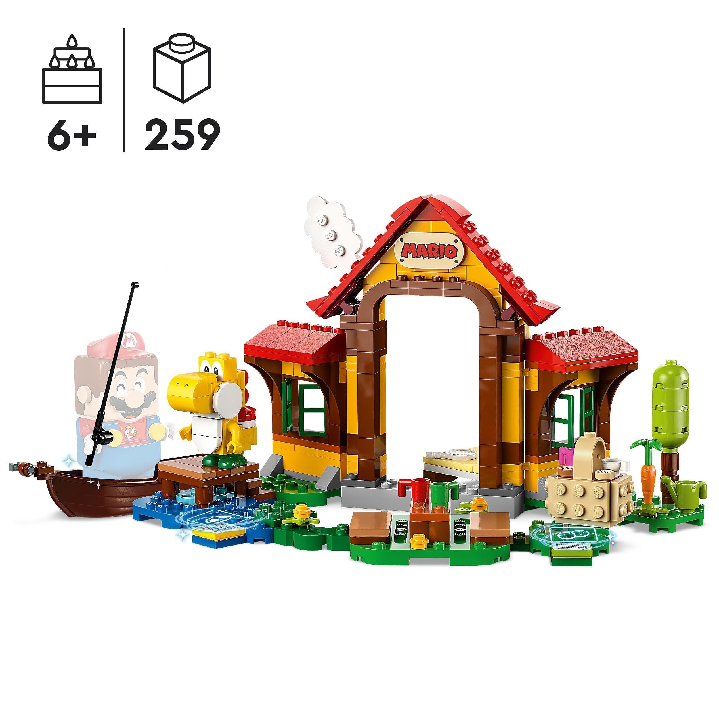 Multi Format An - Super Mario - LEGO 71422 Super Mario Picnic at Mario's House Set - 3
