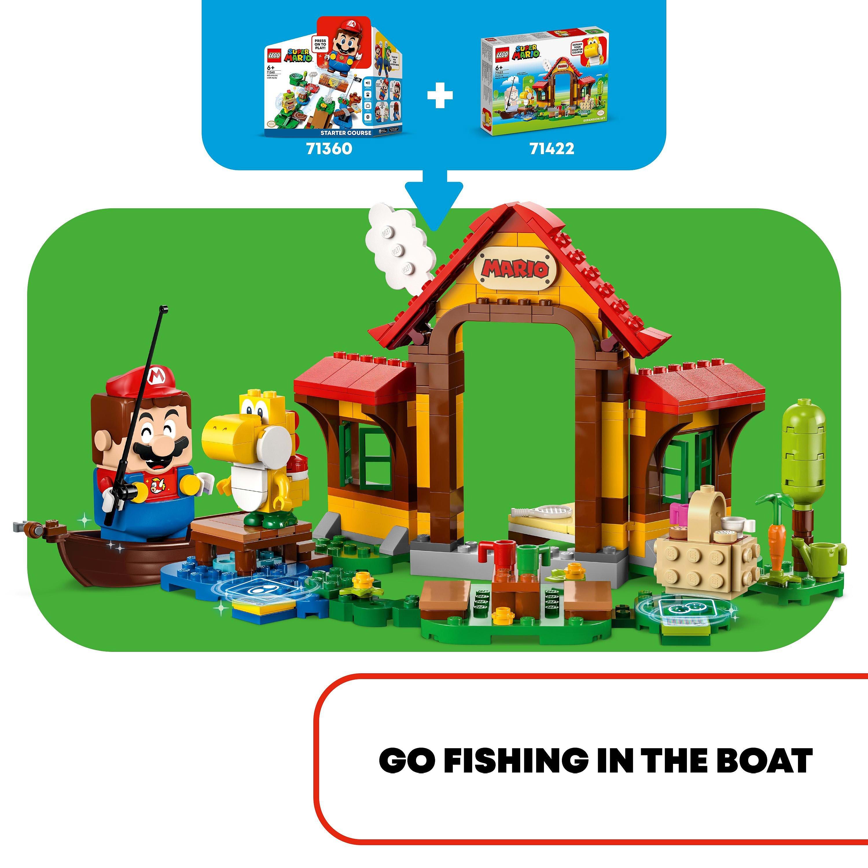 Multi Format An - Super Mario - LEGO 71422 Super Mario Picnic at Mario's House Set - 8