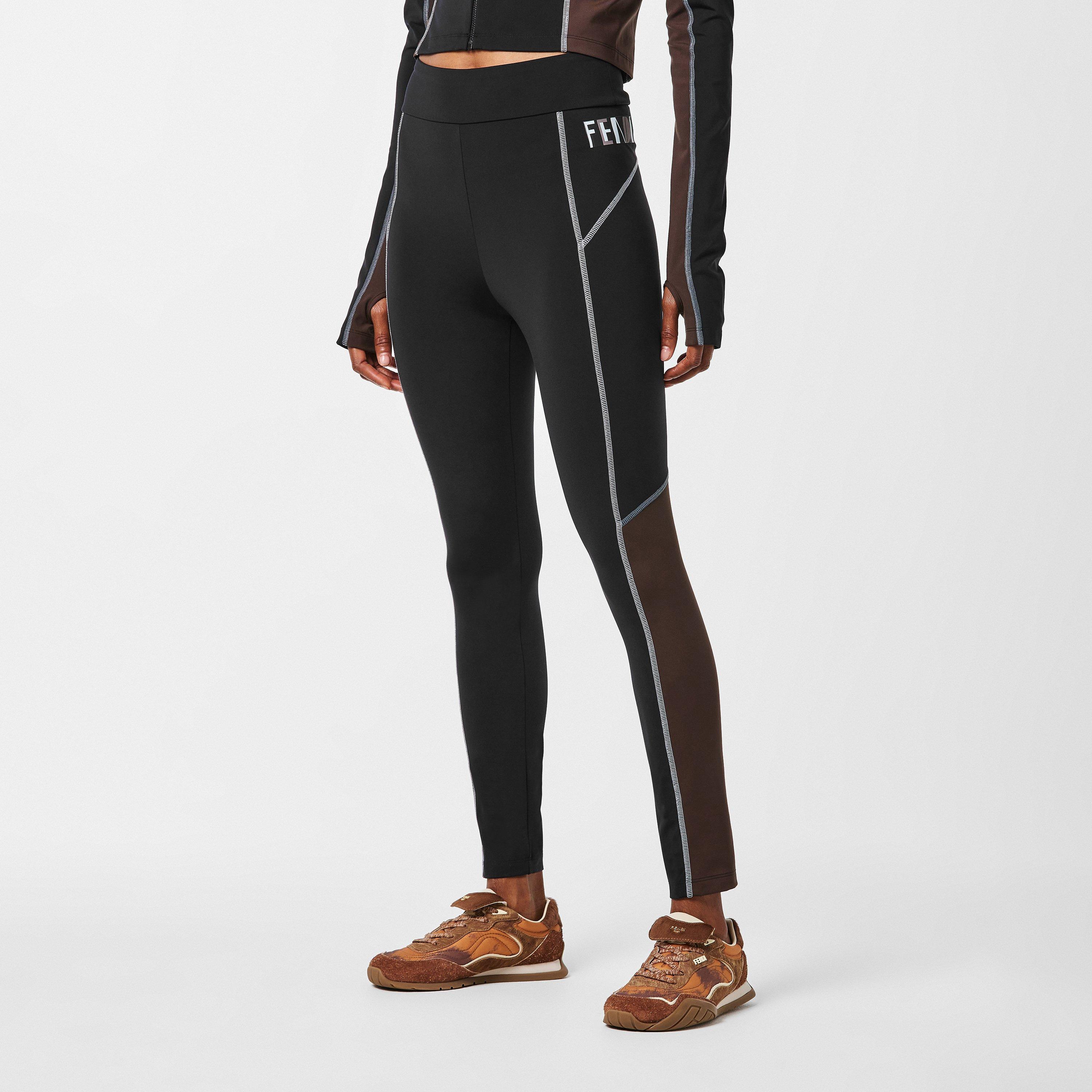 Blk Brown - Fendi - Women's Baselayer Leggings - 3