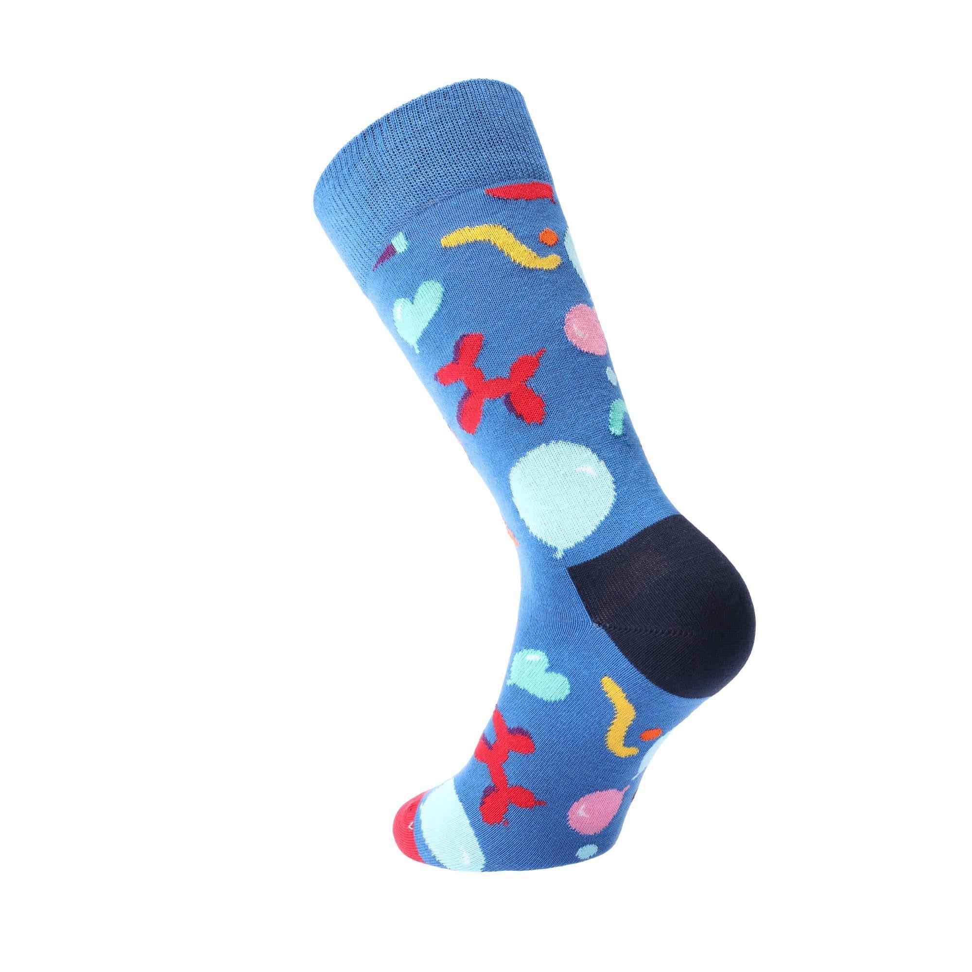 Blue - Happy Socks - Balloon Animal Socks - 2