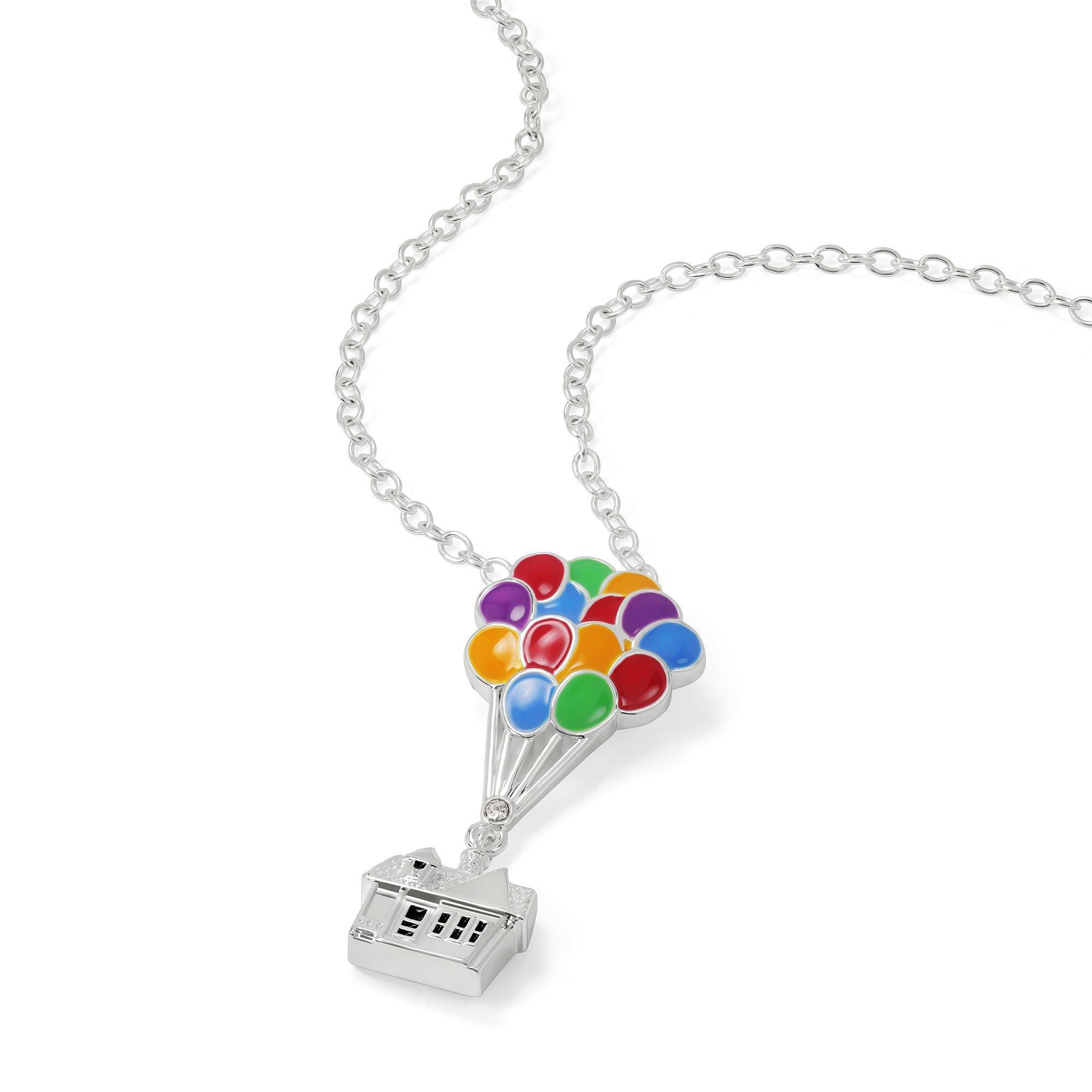 Silver - Disney - Disney Pixar Up balloon house necklace - 2