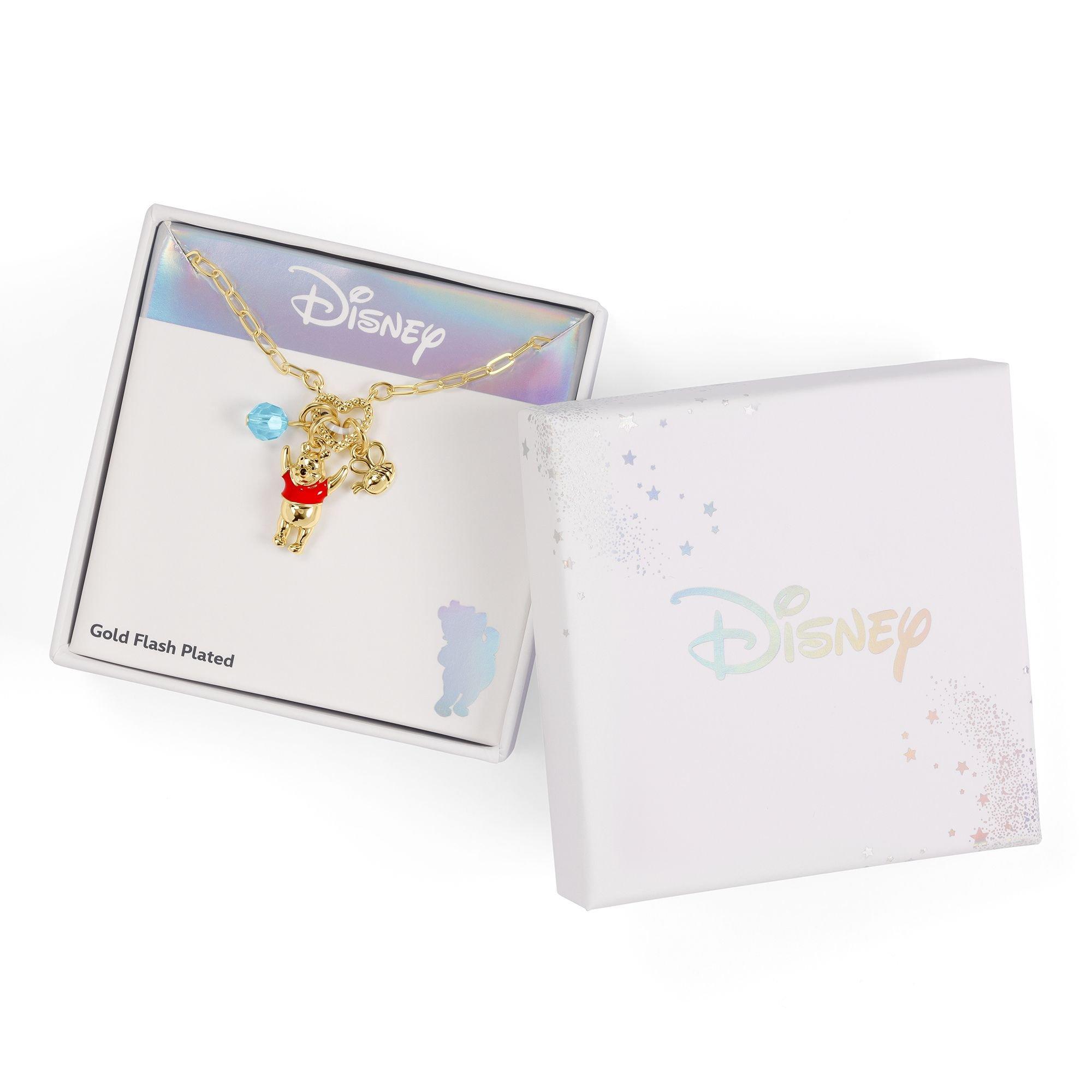 Gold - Winnie The Pooh - Winnie the Pooh gold plated charm necklace - 3