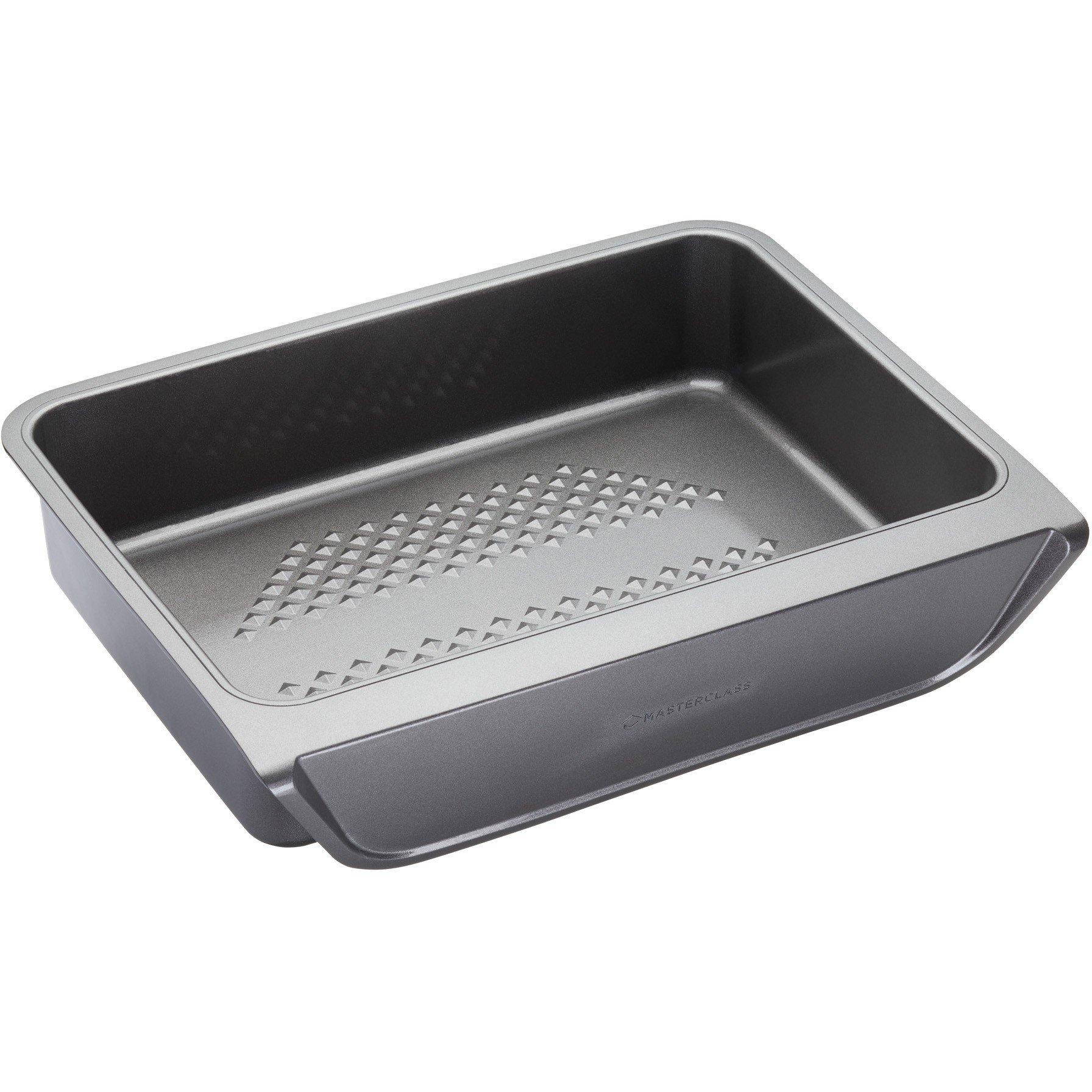 Grey - MasterClass - Smart Stack Non-Stick Roasting Tin - 1