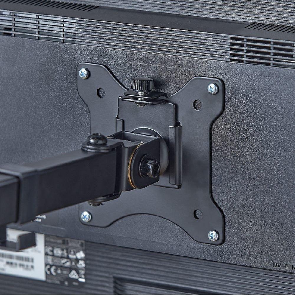 Black - VonHaus - Monitor Mount with Desk Clamp - 6