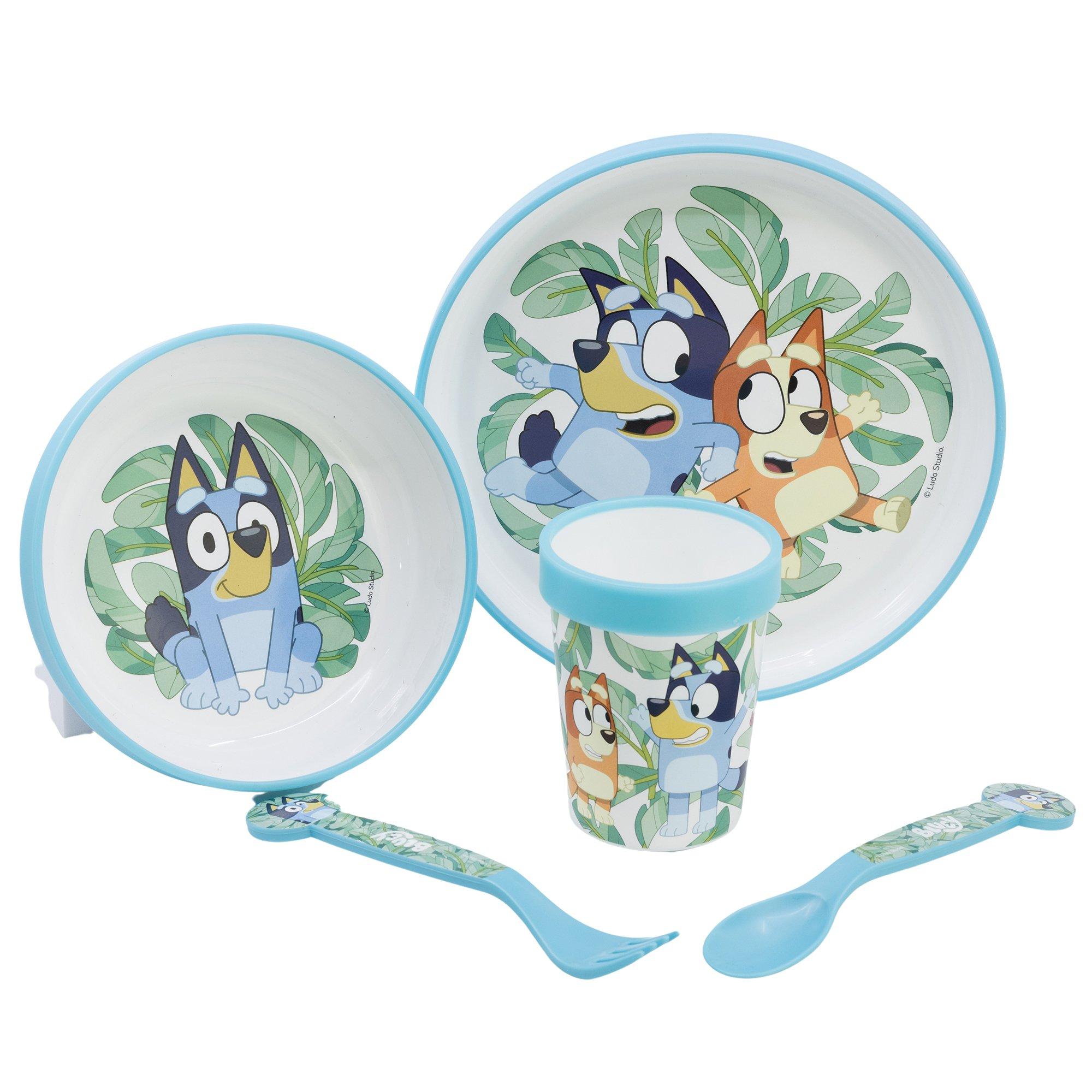 Blue - Bluey - 6  Piece Dinner Set (50675/50619) - 3