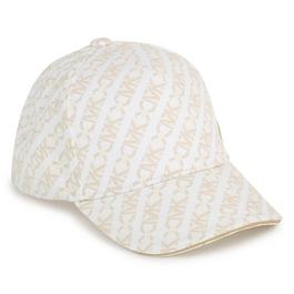 Michael Kors Ivory Empire Cotton Baseball Cap Juniors