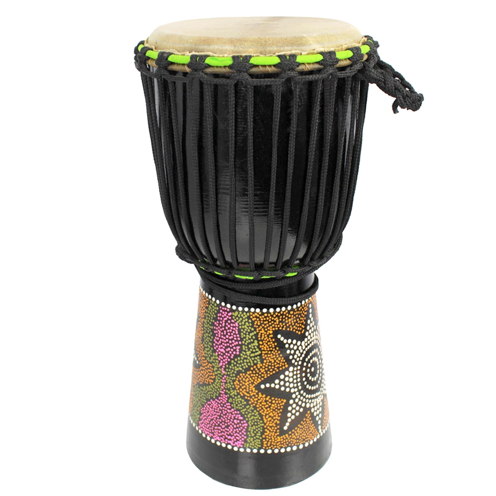 Multi - A-Star - A-Star 8 inch Painted Djembe - 1
