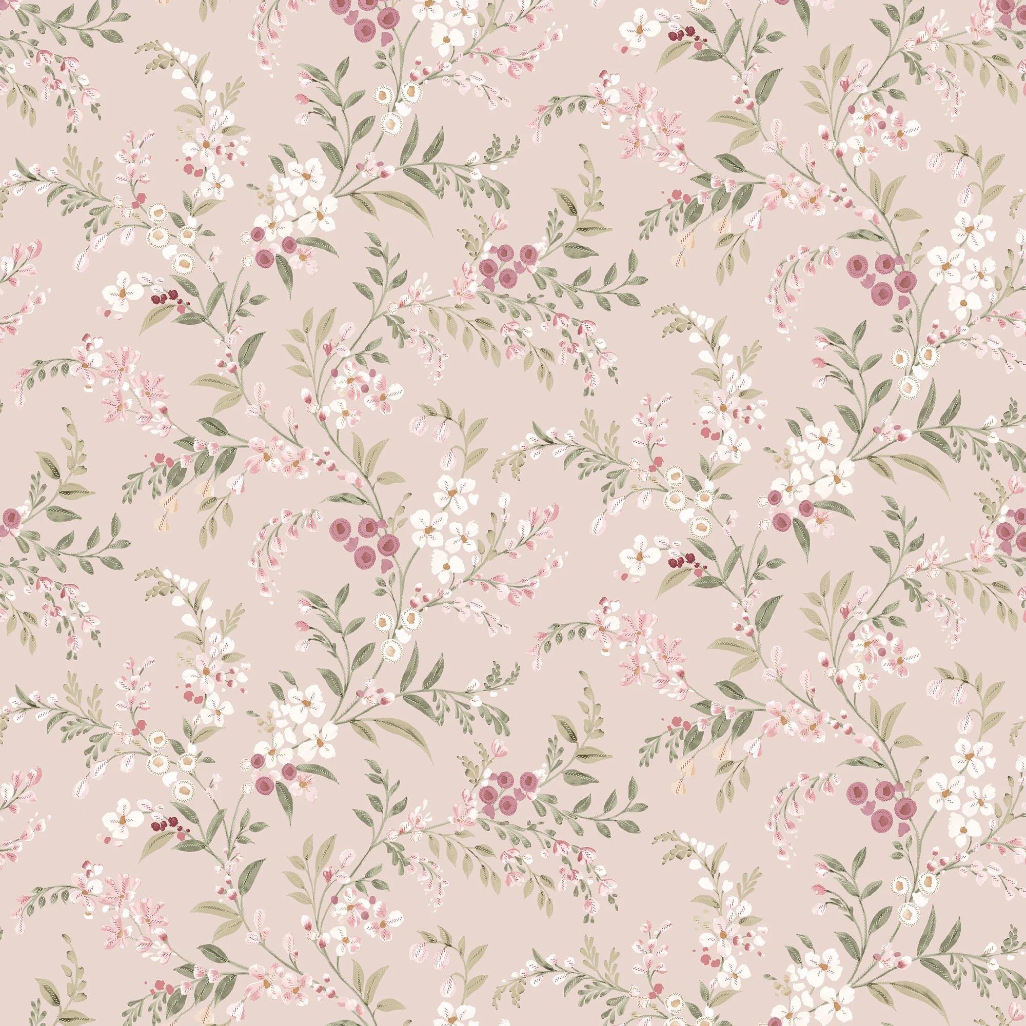 Clara Floral Wallpaper