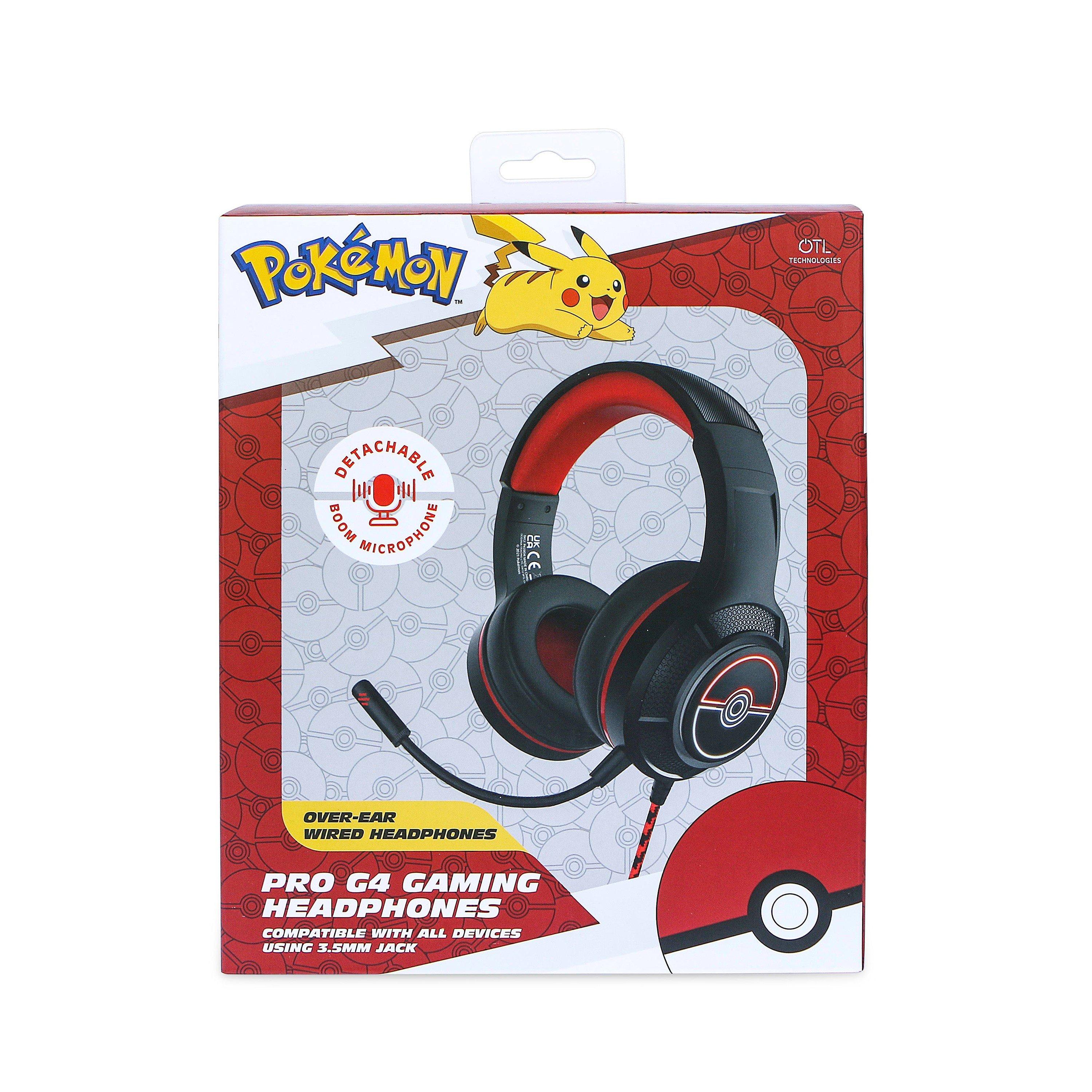 Ps5 - Pokemon - OTL PRO G4 Pokémon Pokéball Gaming Headphones - 8