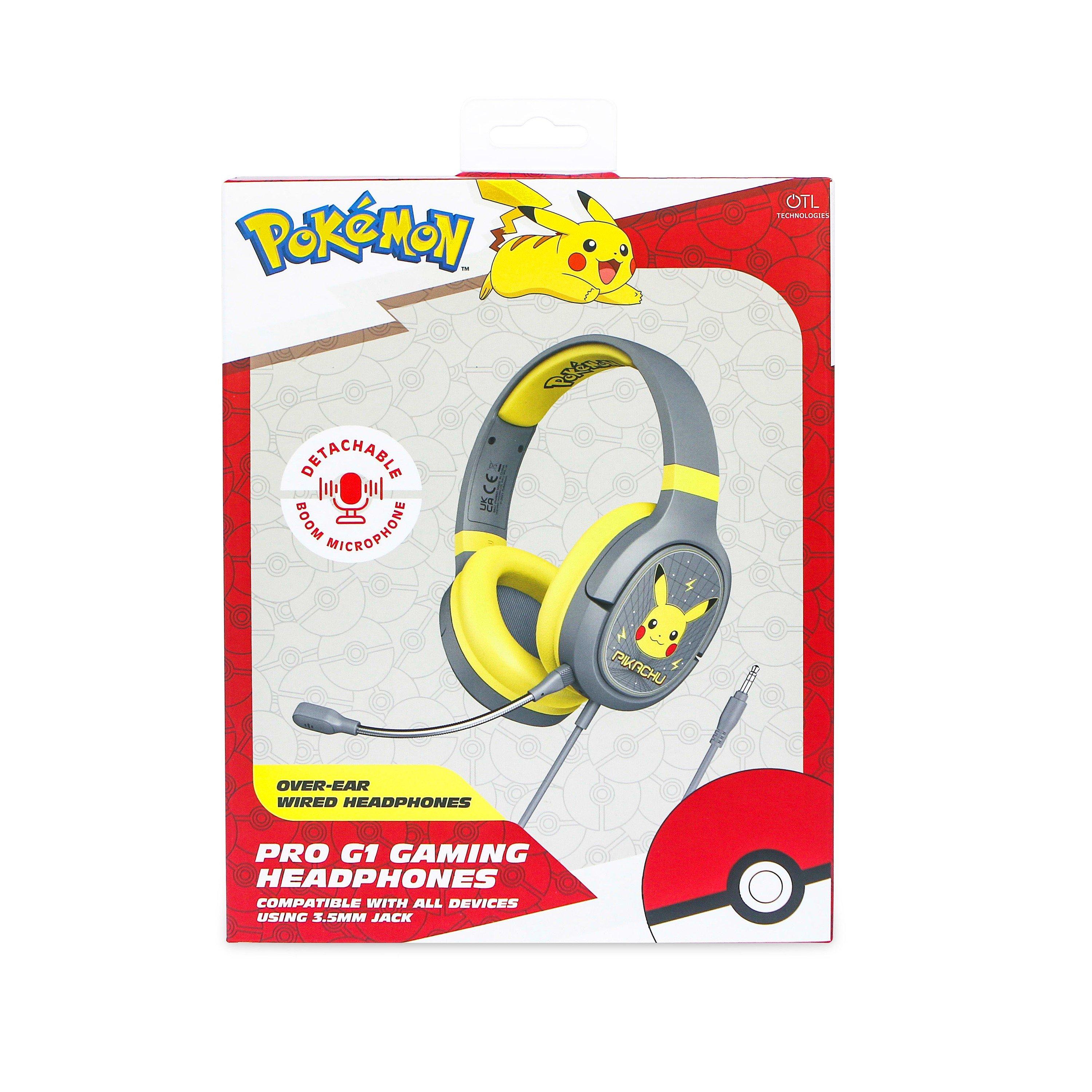 Ps5 - Pokemon - OTL PRO G1 Pokémon Pikachu Gaming Headphones - 8