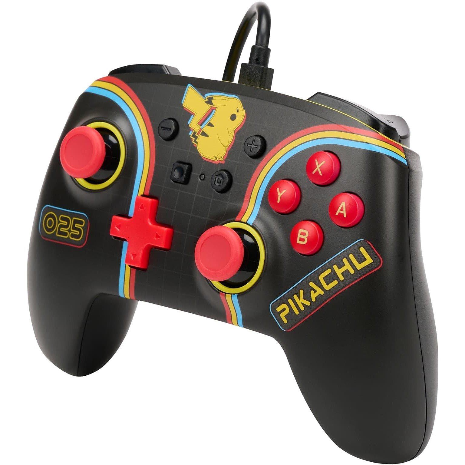 Pikachu Arcade - Pokemon - Switch Enhanced Wired Controller - Pikachu Arcade - 4