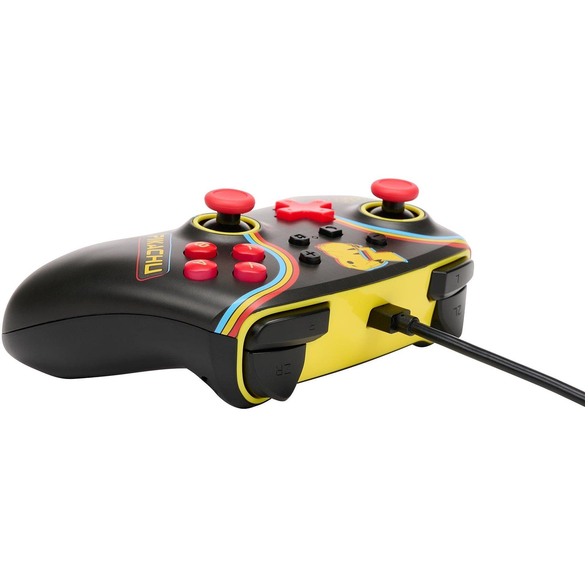 Pikachu Arcade - Pokemon - Switch Enhanced Wired Controller - Pikachu Arcade - 6
