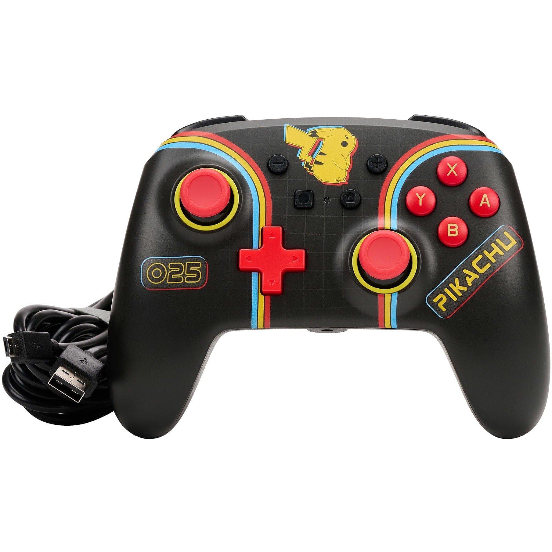 Pikachu Arcade - Pokemon - Switch Enhanced Wired Controller - Pikachu Arcade - 8