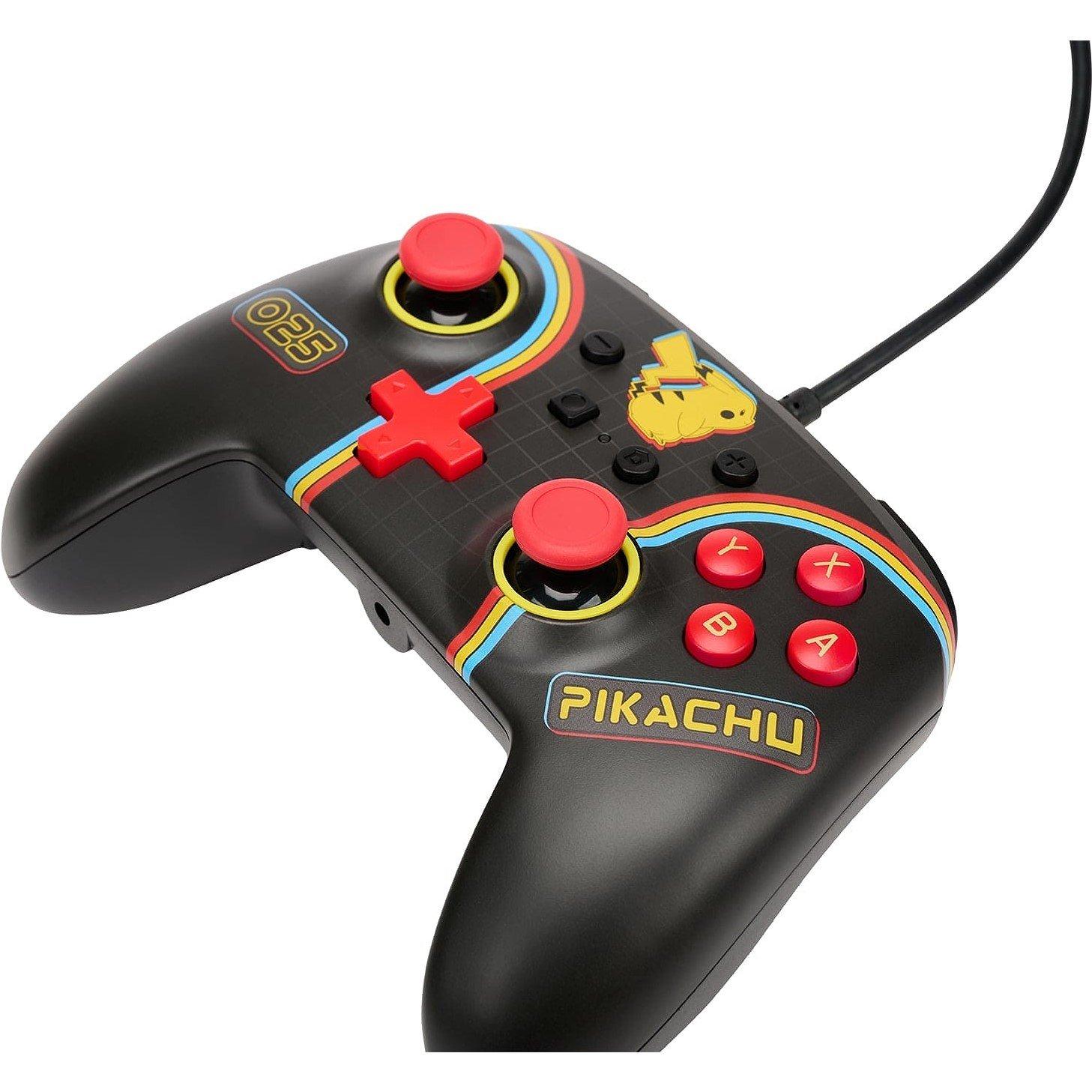 Pikachu Arcade - Pokemon - Switch Enhanced Wired Controller - Pikachu Arcade - 9