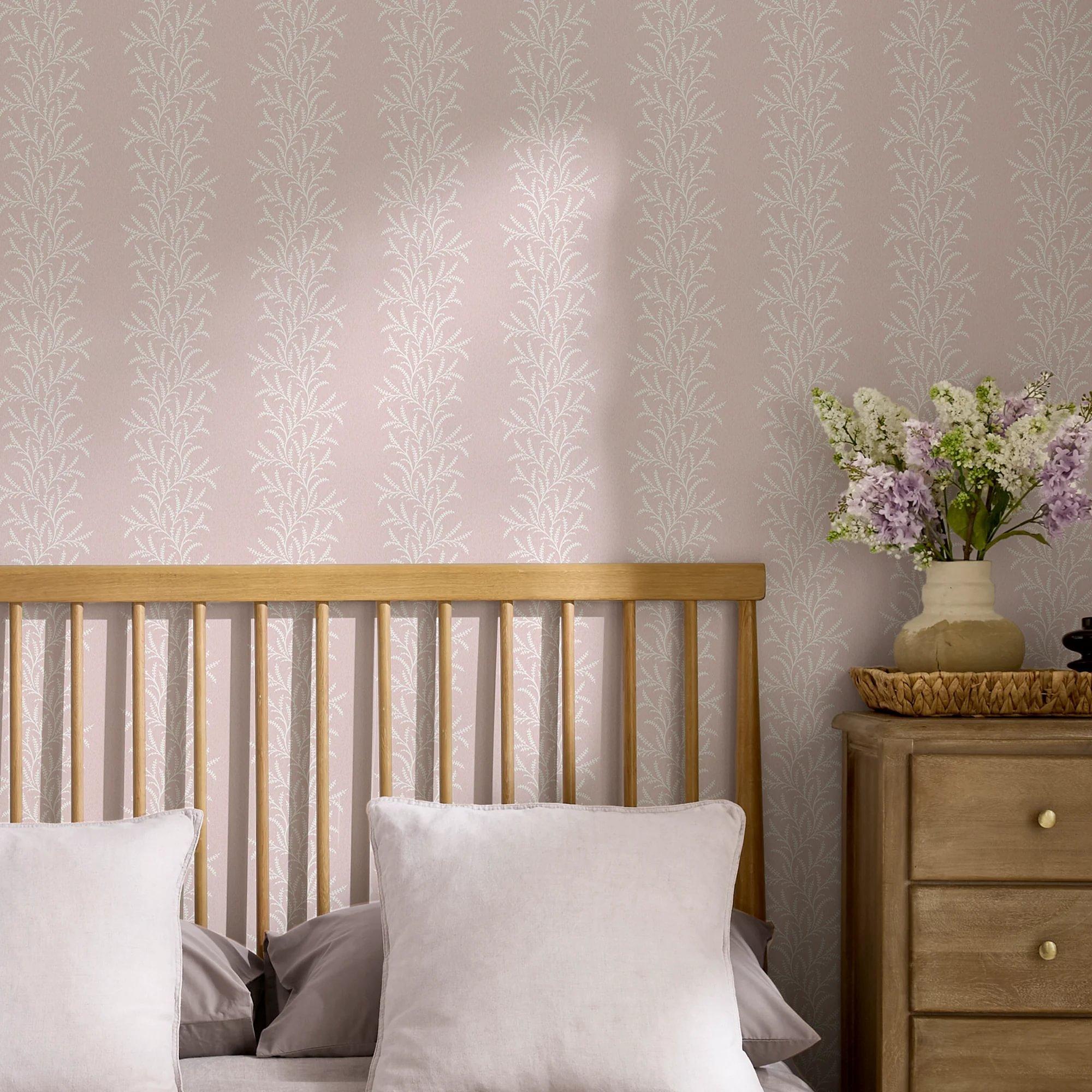Soft Pink - Superfresco Easy - Indie Stripe Wallpaper - 2