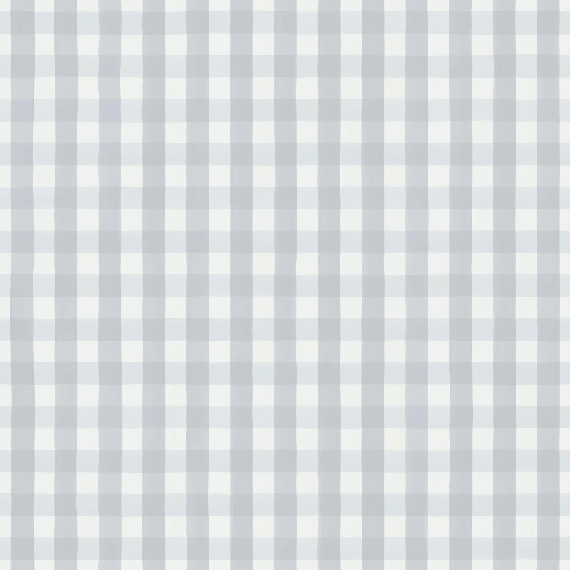 Duck Egg - Superfresco Easy - Hattie Gingham Wallpaper - 1