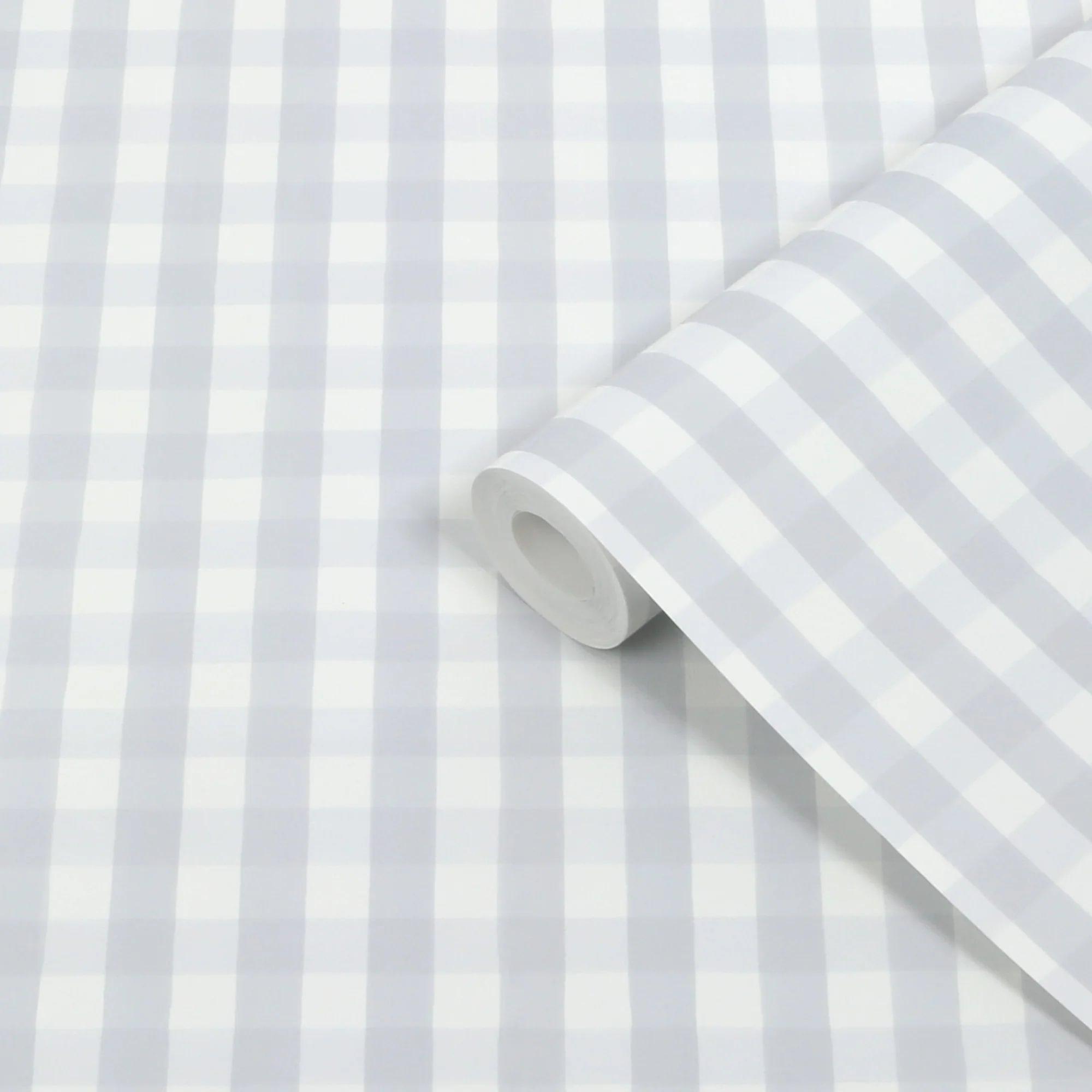 Duck Egg - Superfresco Easy - Hattie Gingham Wallpaper - 3