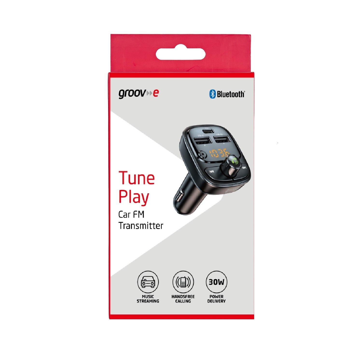 Multi - Groov-e - Car FM Transmitter BT Handsfree - Black - 4
