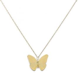 Olivia Burton Butterfly Gold IP Necklace