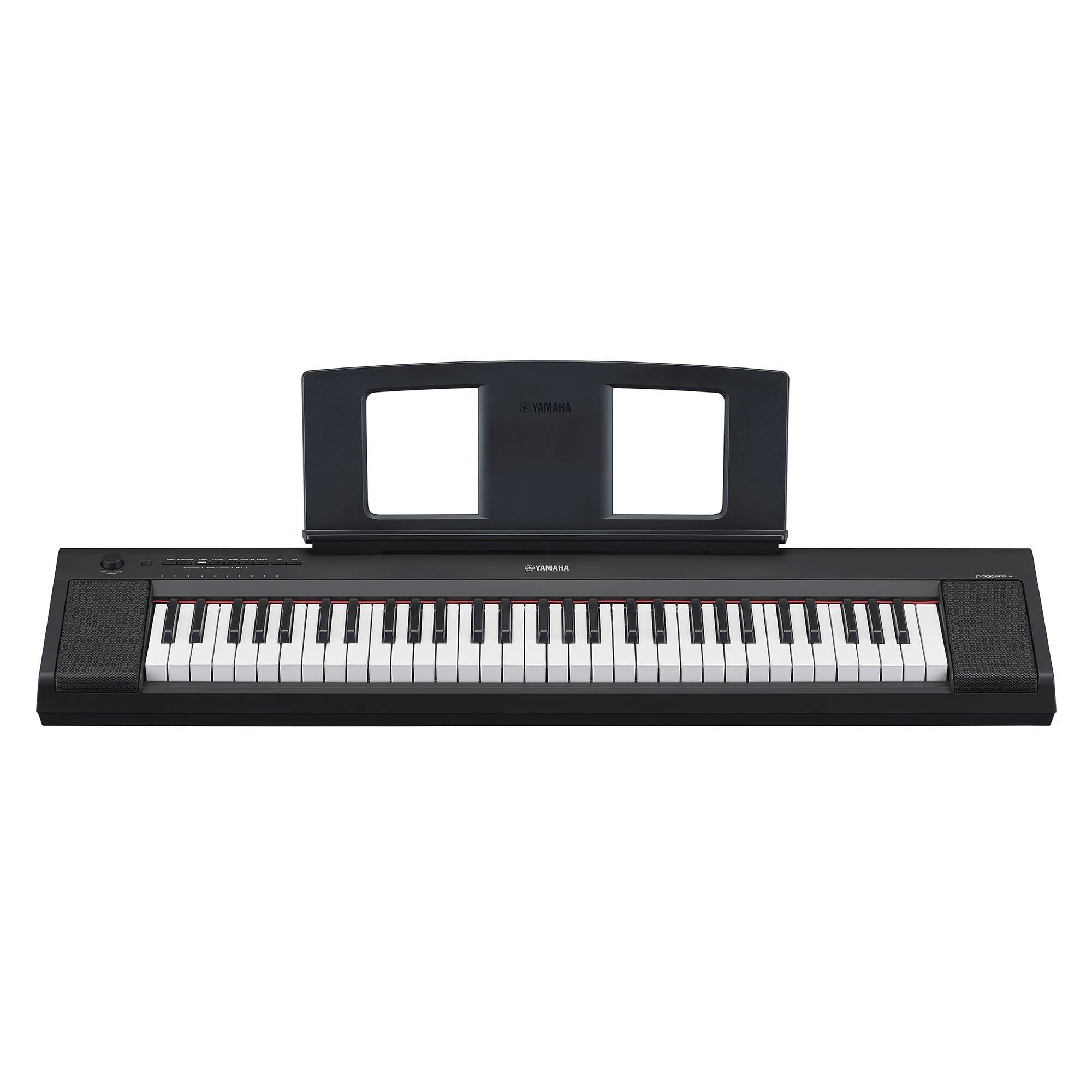 Black - Yamaha - Piaggero NP15 Electronic Keyboard - 4
